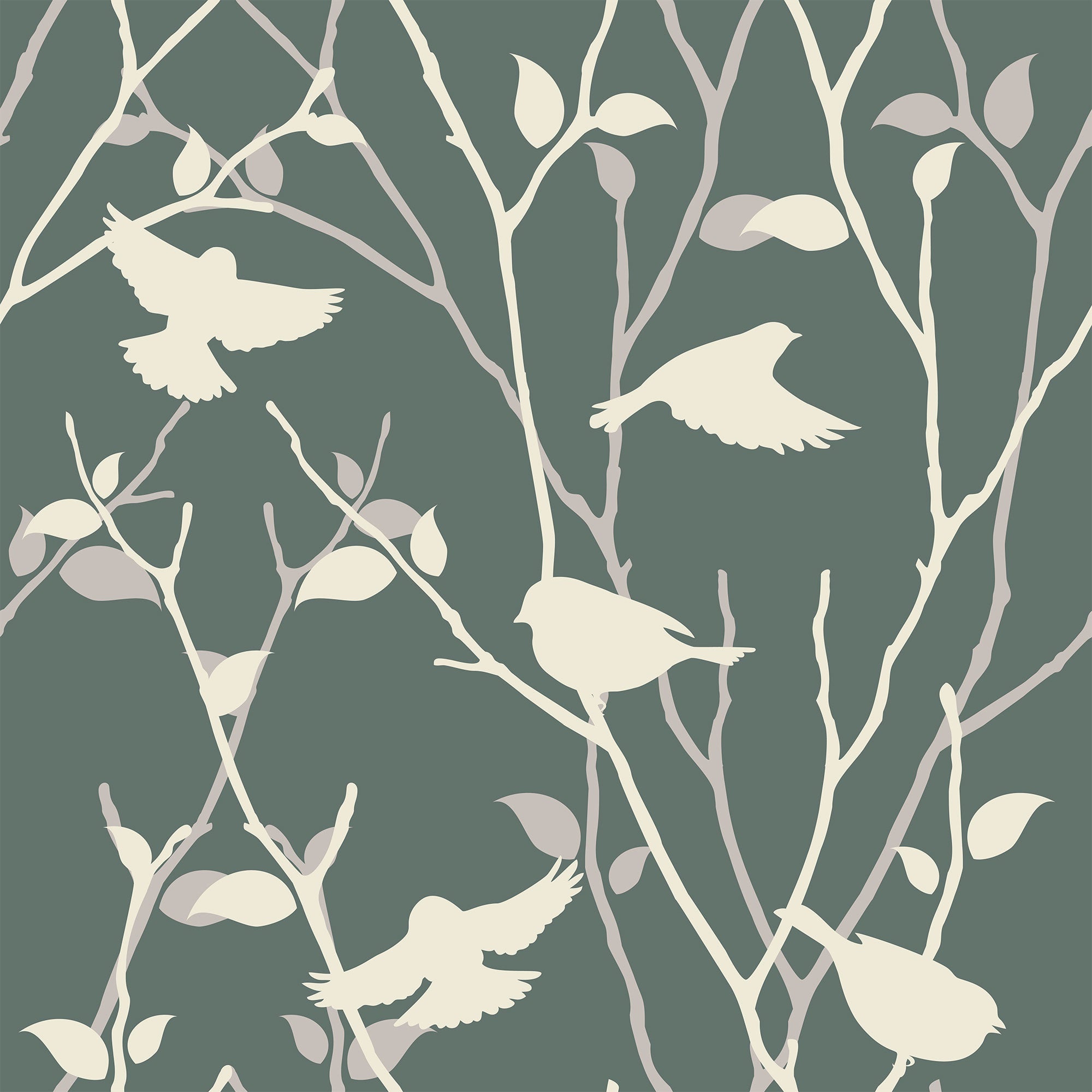 Animal Theme Designer Wallpaper Sample for Bedroom - Premium Peel & Stick Removable Wallpaper - Perfect for Nursery, Kids Room & Home Decor
