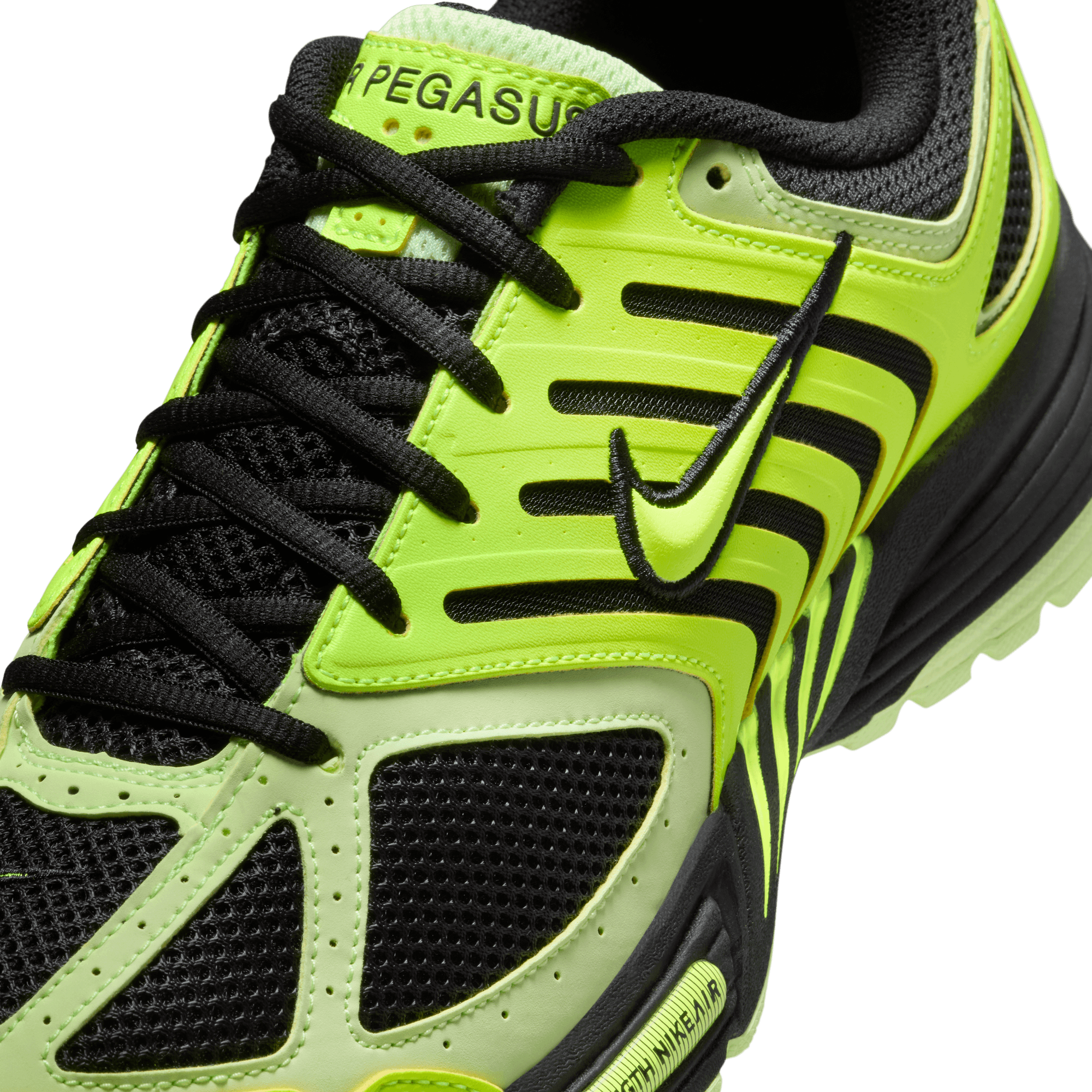Nike Air Pegasus 2K5 Running Shoes - Volt/Black Colorway - Perfect for Jogging, Gym Workouts & Casual Wear