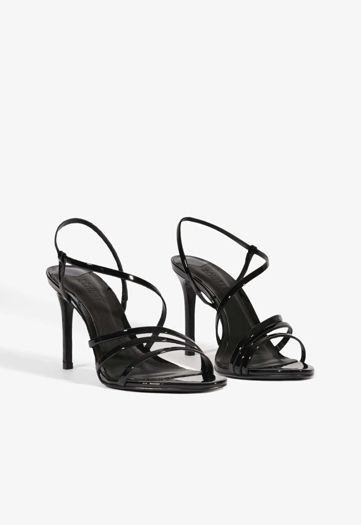 Annie Patent Leather Sandals with 2.5 Inch Heel - Women's Comfortable Dress Sandals for Weddings, Parties & Summer Outings (Style S0206603070002)