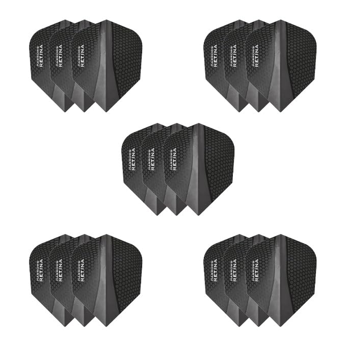 Harrows Retina 100 Micron Dart Flights - Extra Strong for Professional Players