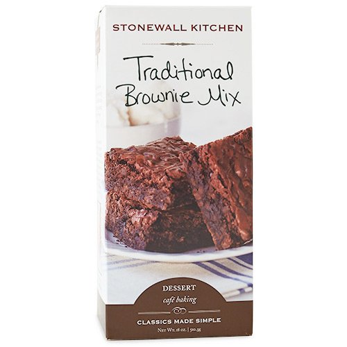 Stonewall Kitchen Family Brownie Night Gift Set - 6 Piece Gourmet Chocolate Brownie Mix for Baking & Desserts - Perfect for Holidays, Parties & Family Gatherings