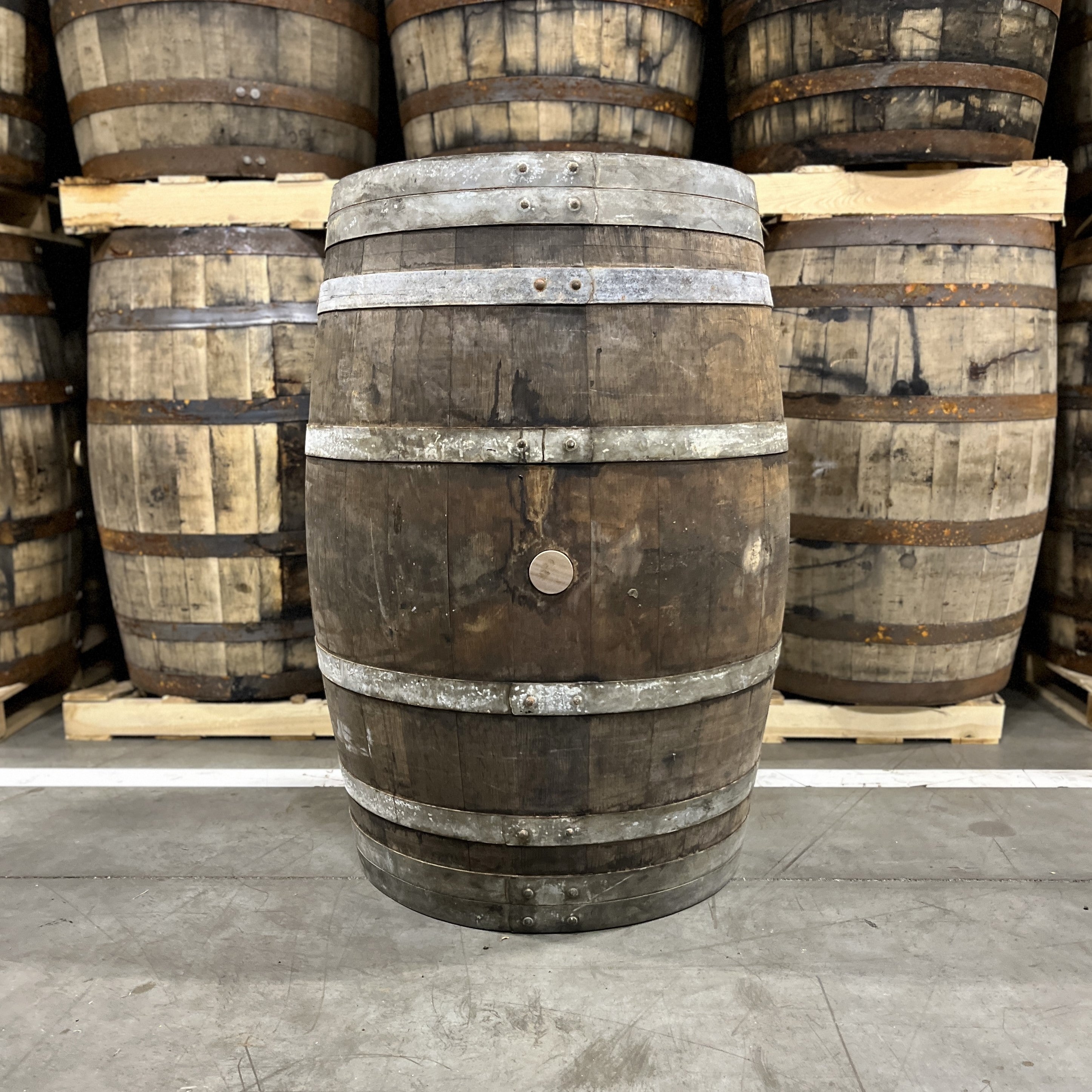 60 Gallon A. Smith Bowman Bourbon Barrel (Ex Port) | Fresh Dumped Bourbon Barrel for Aging Whiskey, Craft Beer & Wine | Perfect for Home Brewing & Distilling Projects