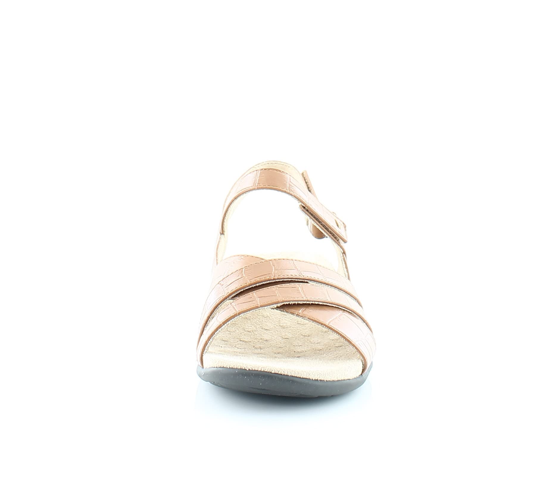 Vionic Mirabi Brown Orthotic Sandals for Women - Size 9.5 Medium | Arch Support & Comfort | Perfect for Walking, Travel & Summer Outfits