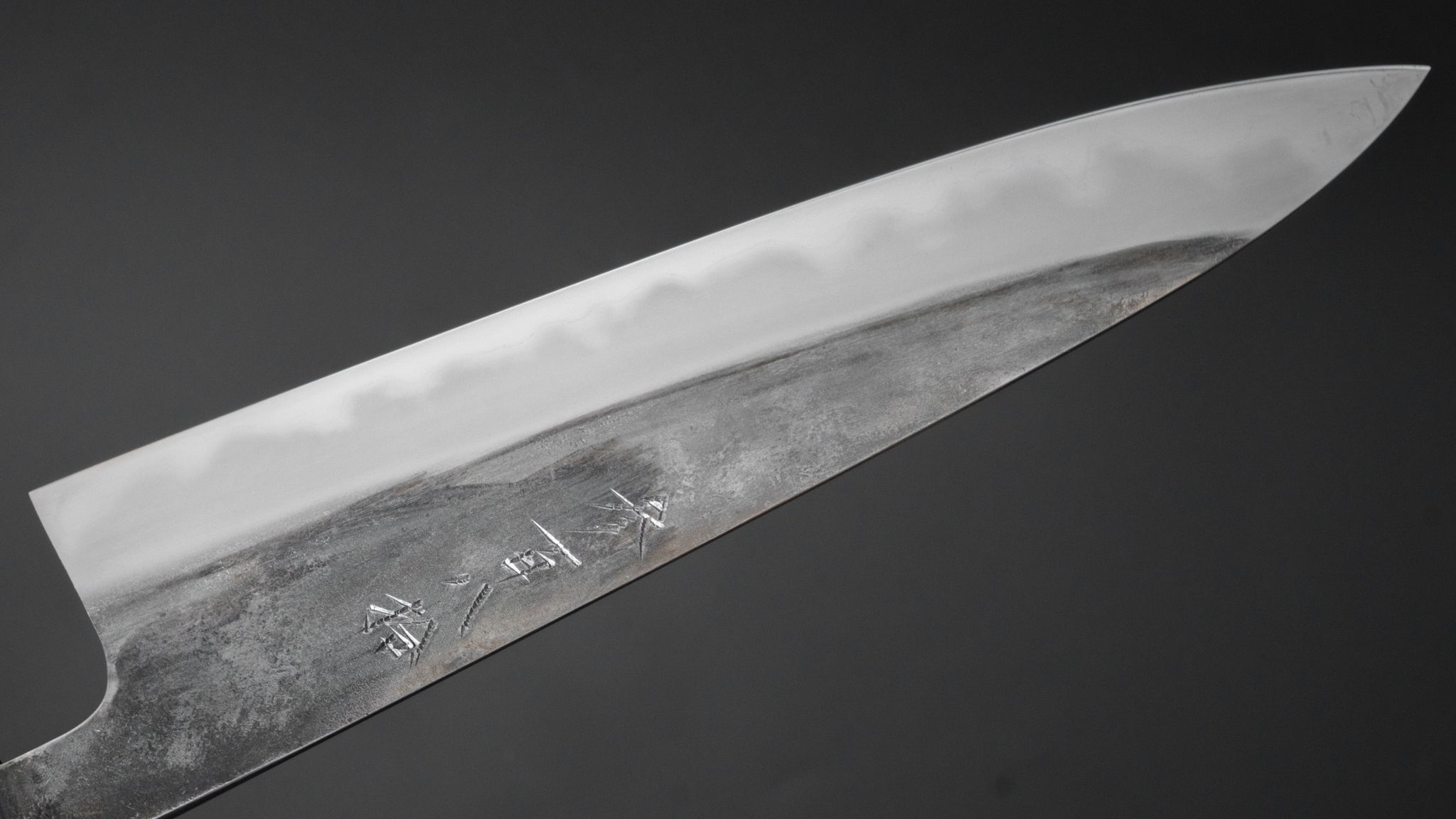 Jiro Tsuchime Petty Knife 180mm - Japanese High Carbon Steel Blade with Taihei Tagayasan Handle (#380) - Perfect for Slicing, Dicing & Precision Kitchen Tasks