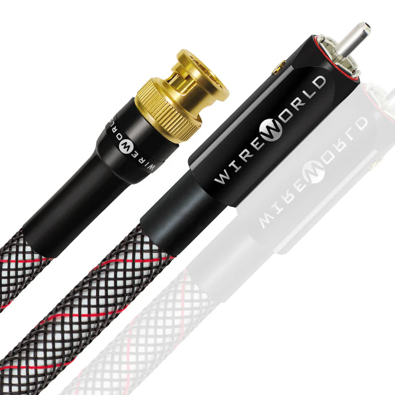 Wireworld Silver Starlight 10 Coaxial Digital Audio Cable - Premium 75 Ohm RCA Cable for Home Theater, Hi-Fi Systems & Digital Audio Devices