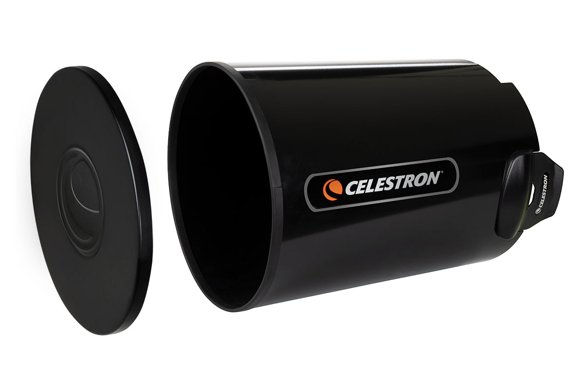 Premium Aluminum Dew Shield with Cover Cap - 8 Inch Telescope Accessory for Astronomy & Stargazing - Perfect for Night Sky Observation & Astrophotography
