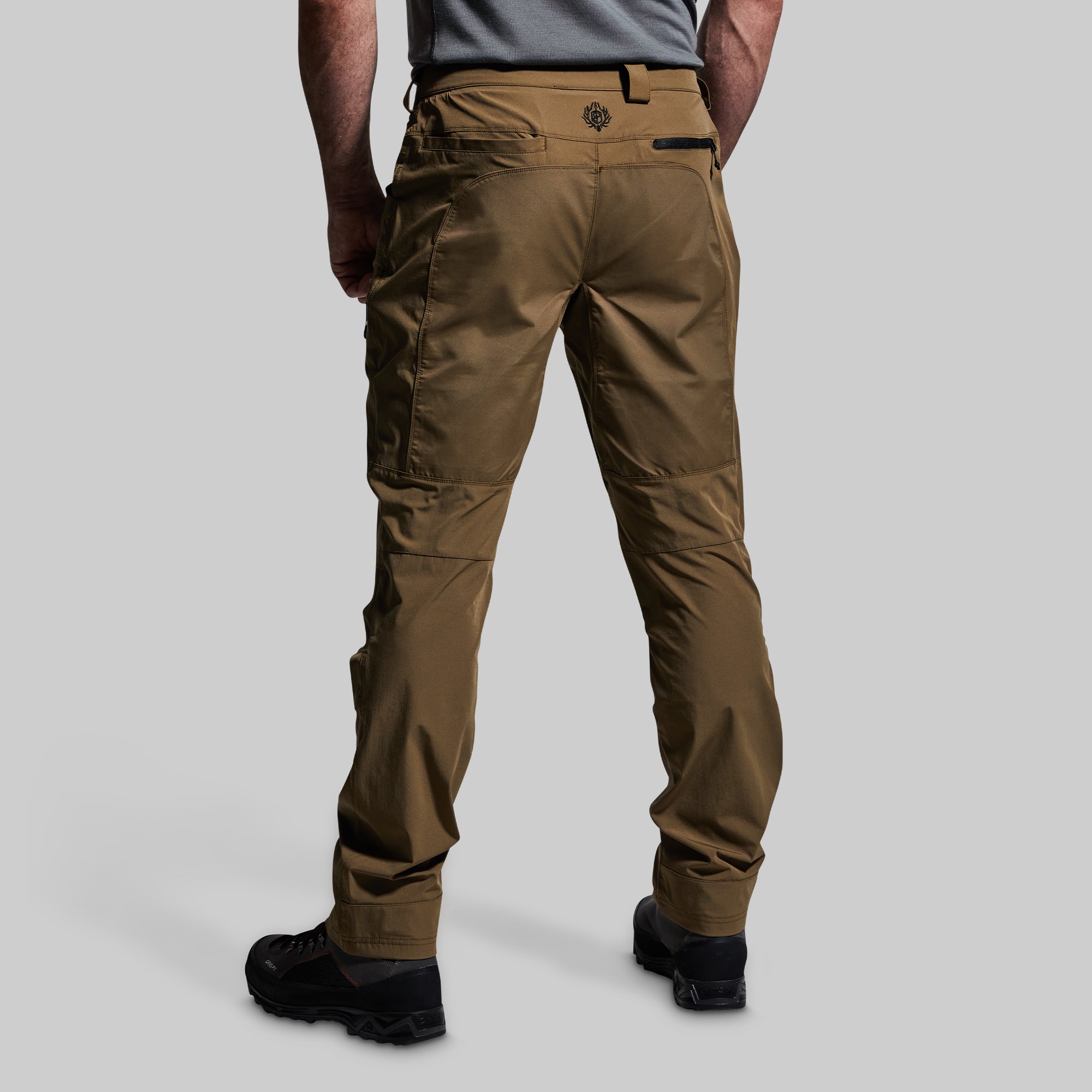 Men's Lightweight Frontier Pants - Coyote Brown | Durable Outdoor Hiking & Camping Trousers for Adventure Travel