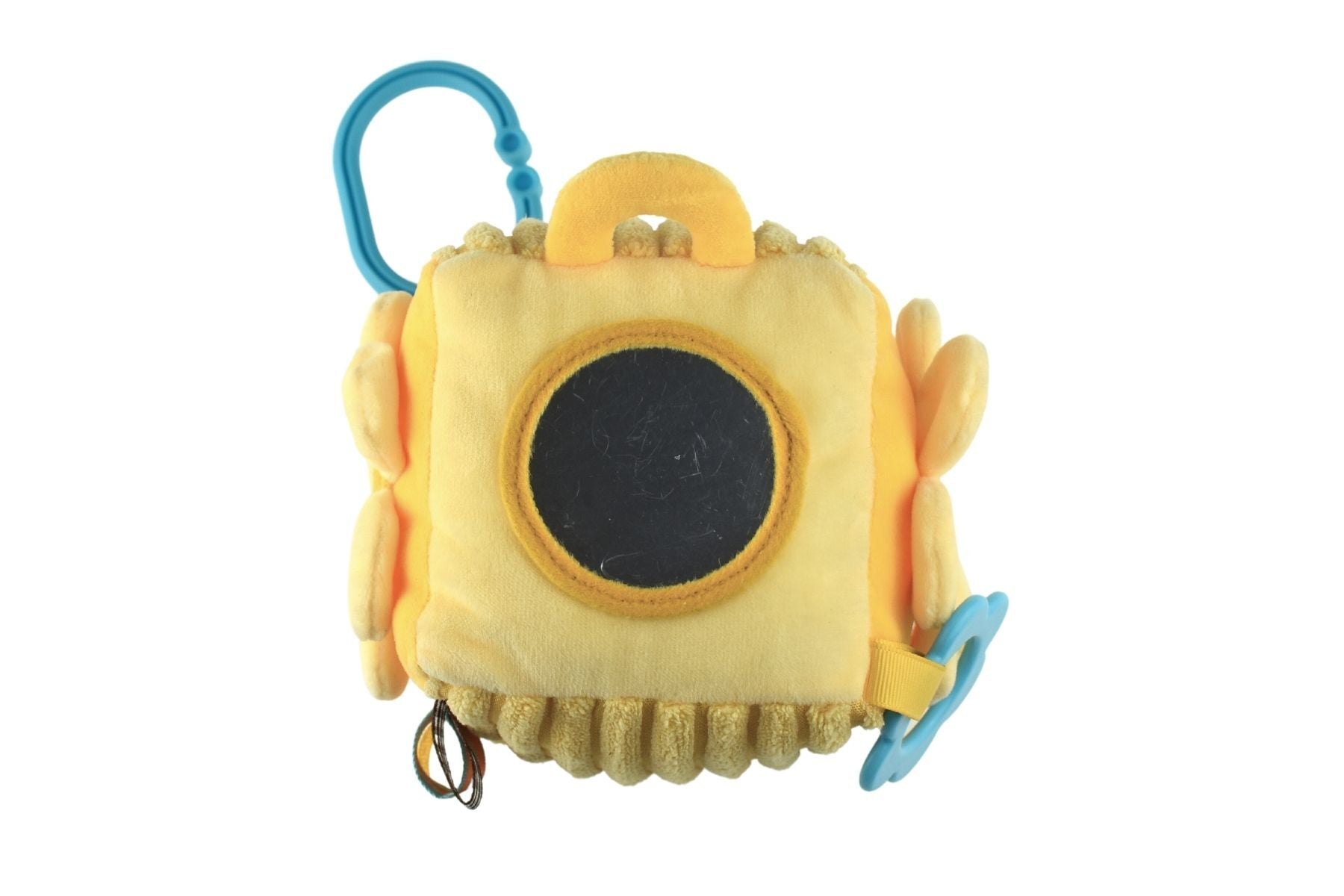 Snuggle Buddy Hunny Bee Soft Plush Toy - Cute & Cuddly Discovery Cube for Babies & Toddlers - Perfect for Playtime, Sensory Learning & Nursery Decor