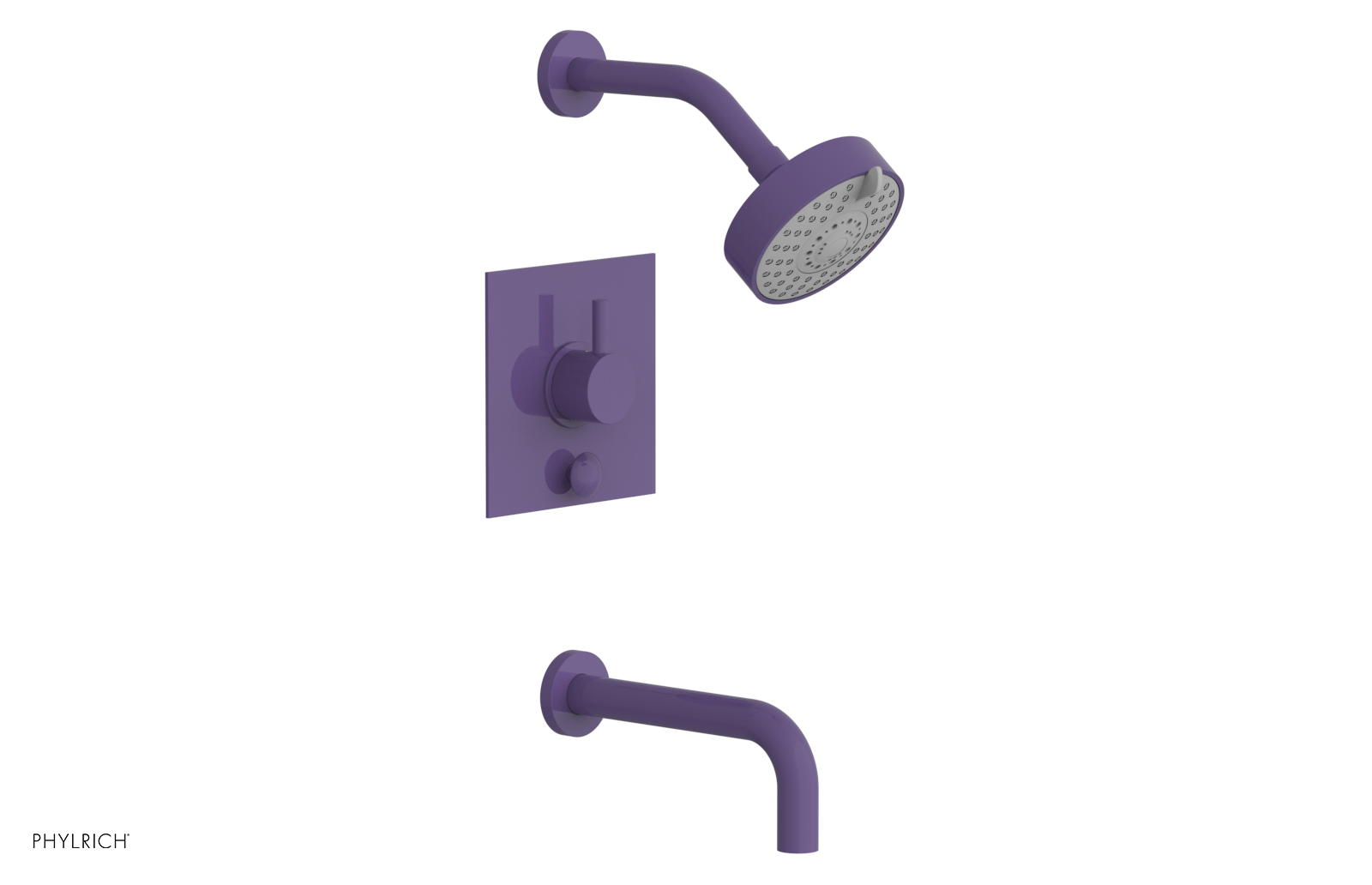 BASIC II Pressure Balance Tub and Shower Faucet Set 230S 29 - Chrome Finish for Bathroom & Shower Installation | Perfect for Modern Home Renovation and Spa-Like Experience