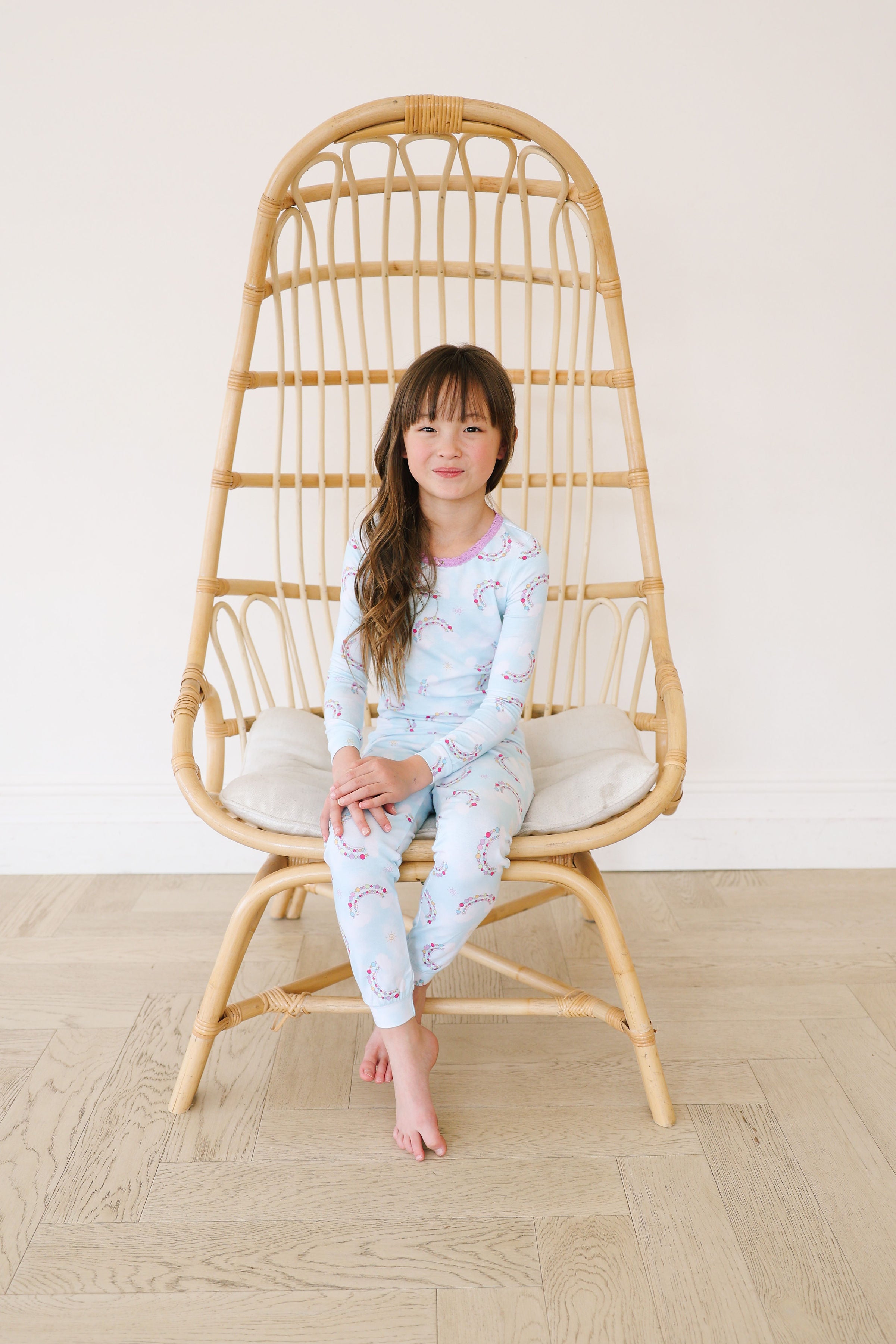 BEAD RNBW Pajama Set for Women - Soft & Comfortable Sleepwear, Cute Rainbow Print PJs for Lounge & Bedtime - Perfect Gift for Her