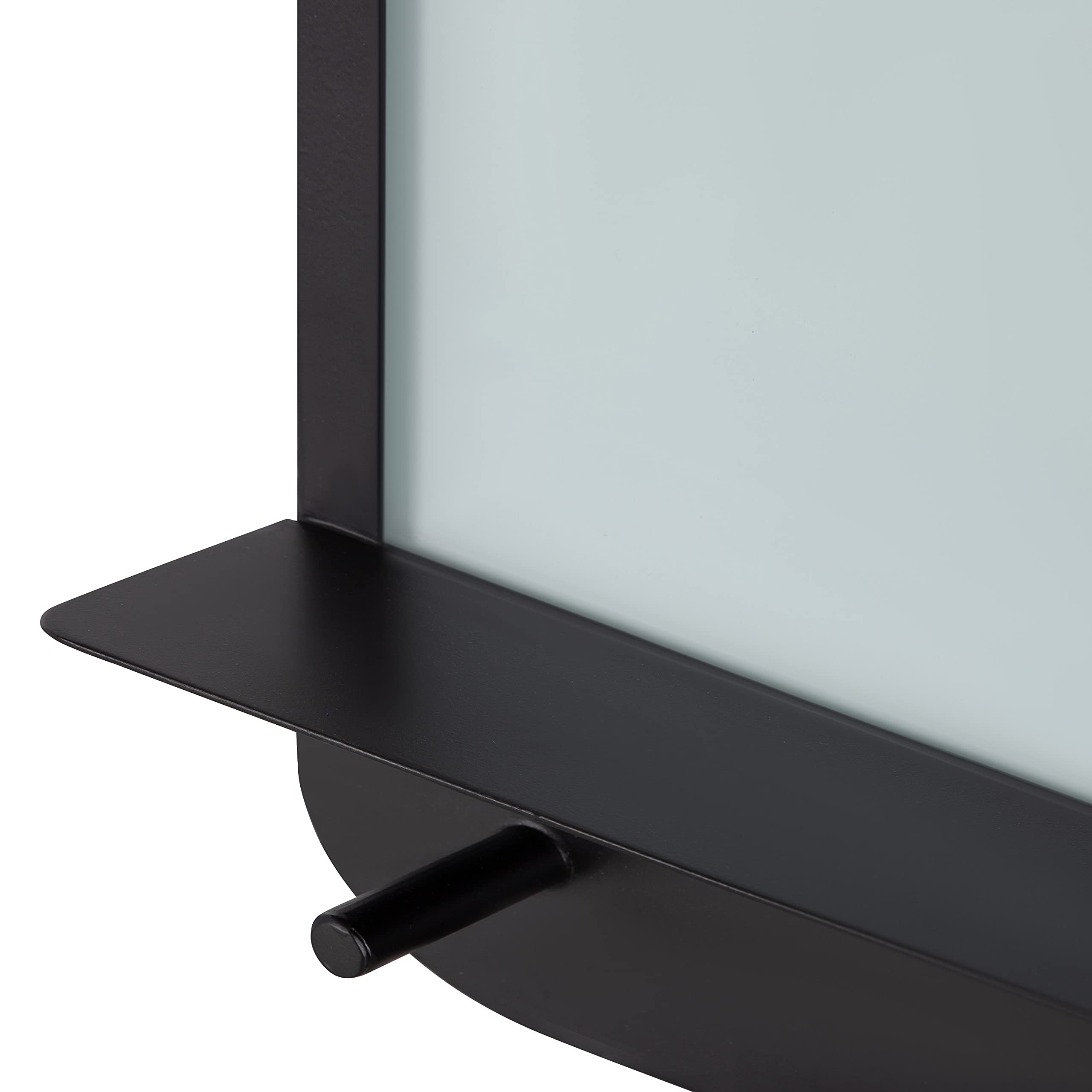 Kate and Laurel Decatur Modern Dry Erase Wall Organizer with Hooks - 18