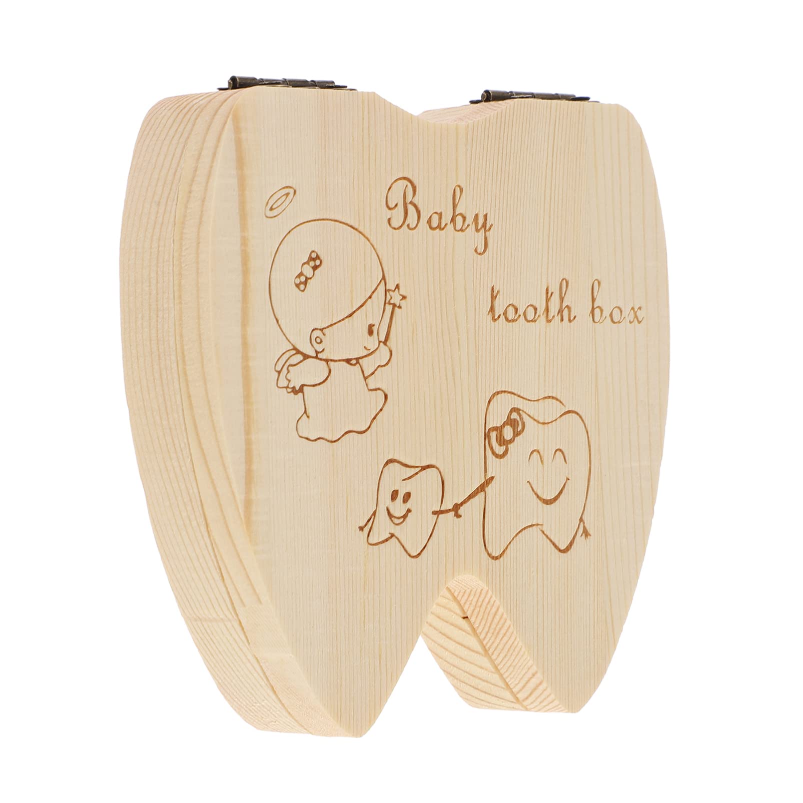 Toddmomy Kids Tooth Keepsake Box - Baby Tooth Holder for Lost Teeth, Memory Box for Children's First Teeth - Perfect for Tooth Fairy Gifts and Childhood Memorabilia Storage