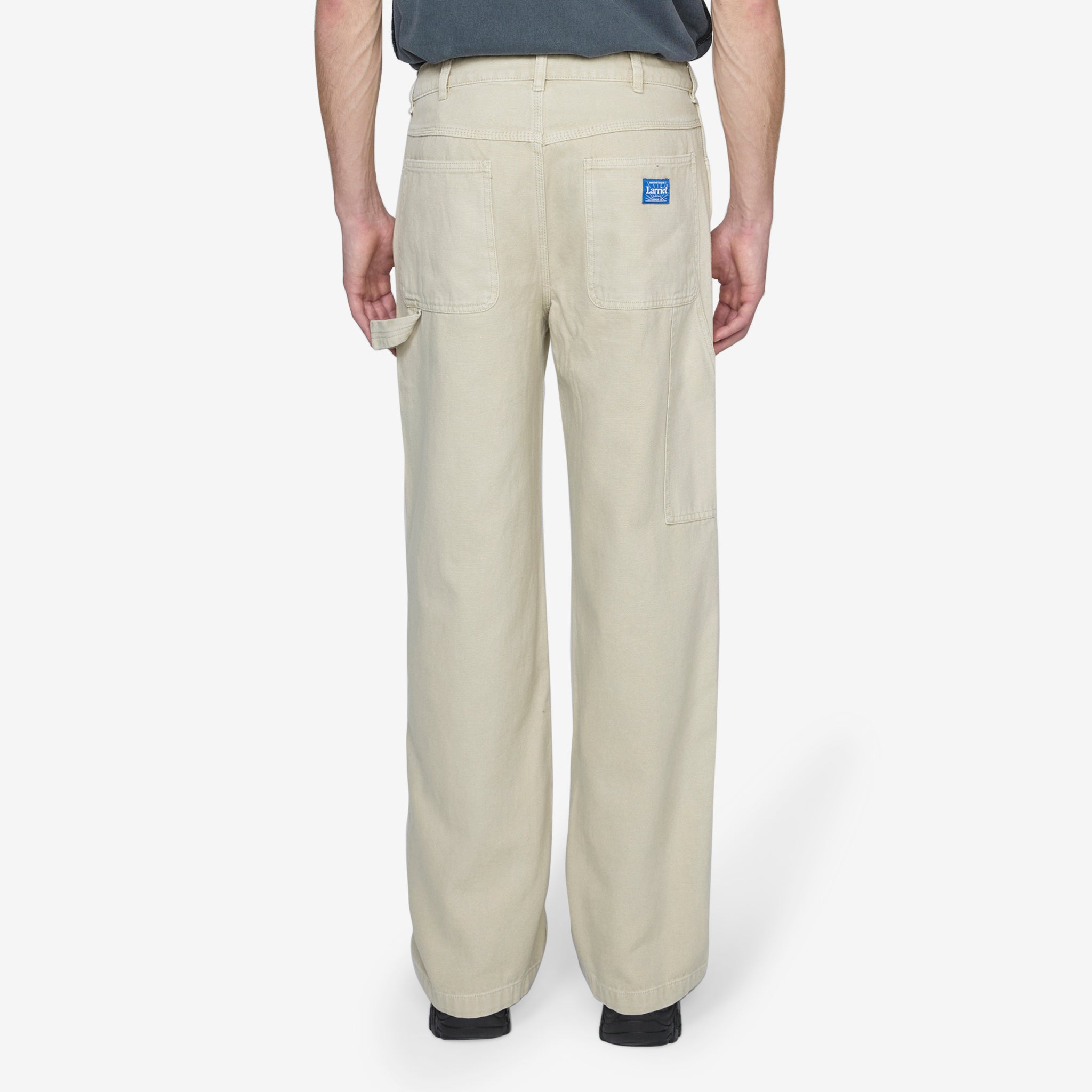 Double Knee Carpenter Pants - Durable Work Pants for Men - Natural Color for Construction & DIY Projects