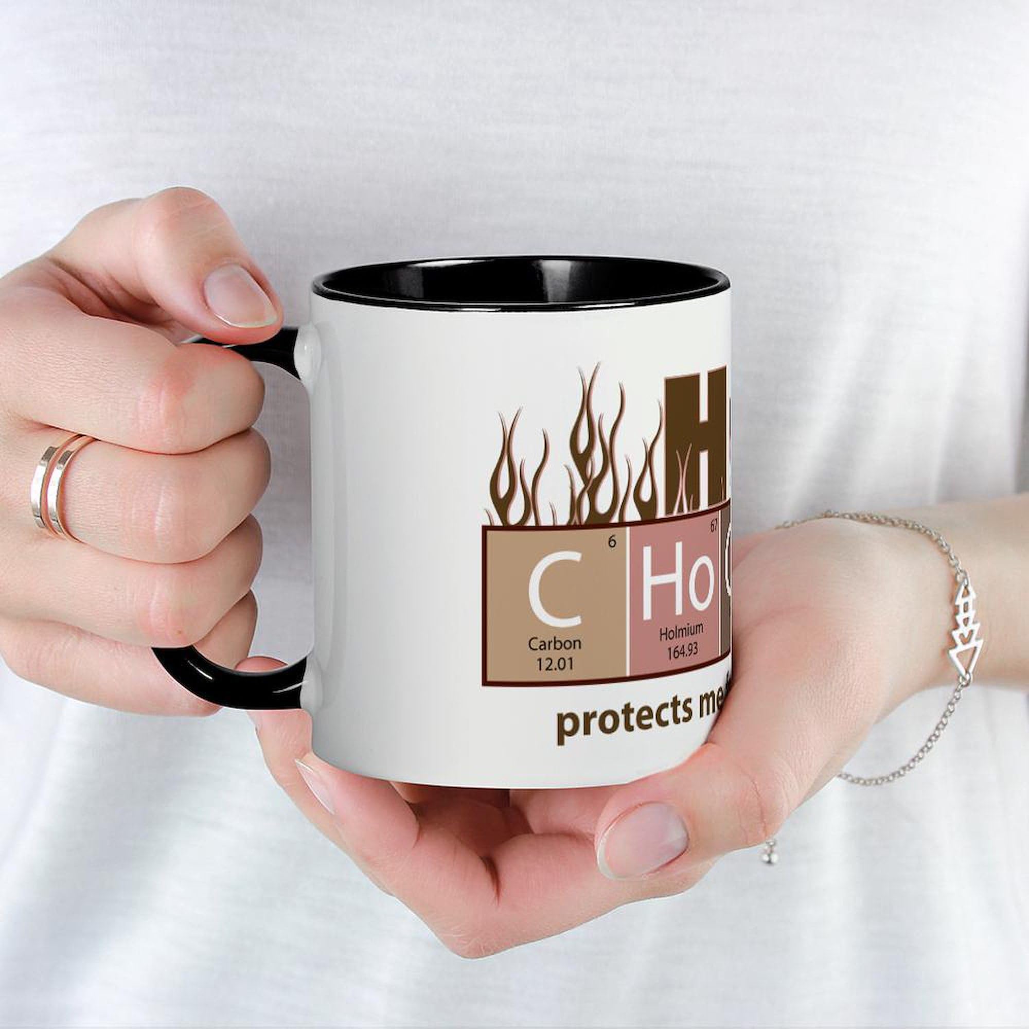 Hot Chocolate Mug 11 oz (325 ml) - Ceramic Coffee Cup with Handle - Perfect for Hot Cocoa, Tea & Coffee - Ideal for Home, Office & Gifts