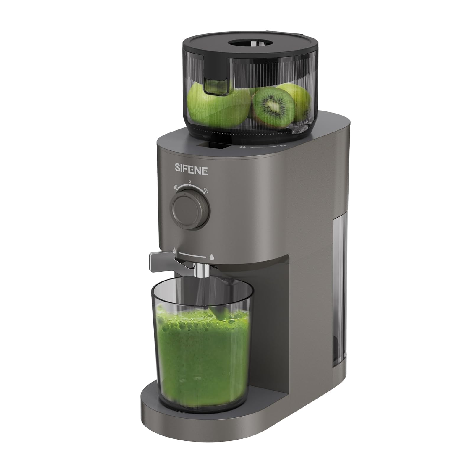 SiFENE Cold Press Juicer - Slow Masticating Juicer Machine with 5.2