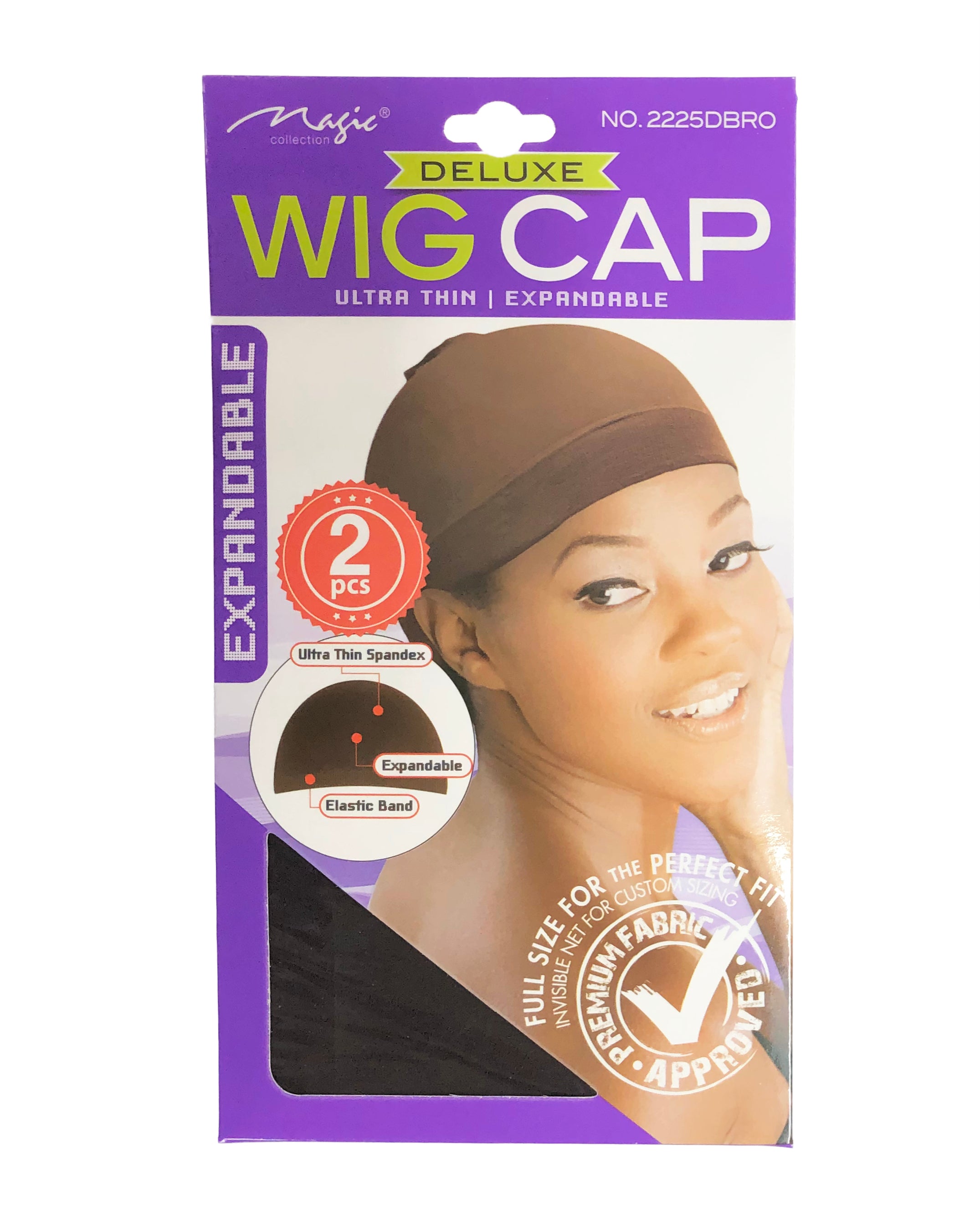Premium Wig Caps for Women & Men - 2 Pack Breathable Nylon Wig Liners for Comfort & Secure Fit - Perfect for Cosplay, Costumes & Everyday Wear