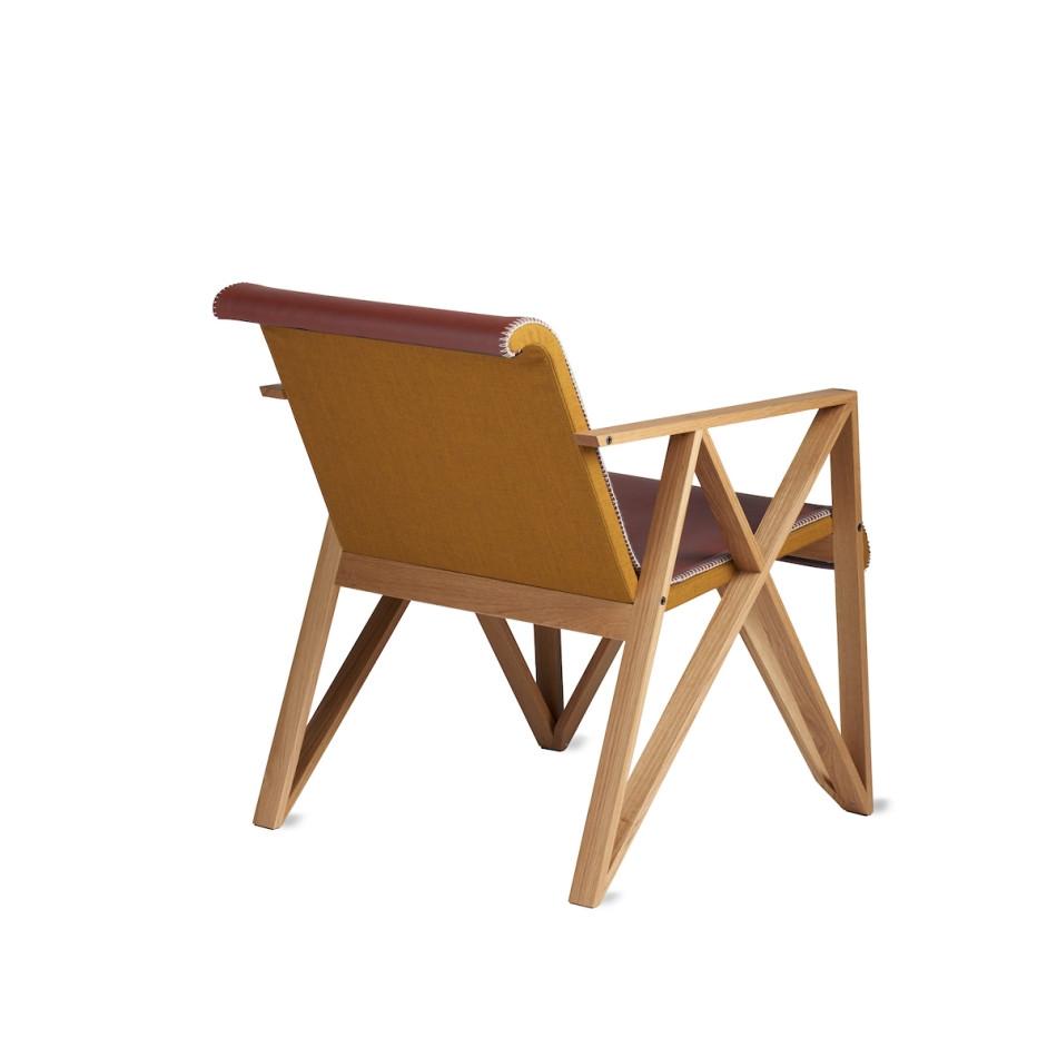 Gerrit Rietveld Metz Armchair - Mid-Century Modern Wooden Chair for Living Room, Office & Lounge - Iconic Dutch Design Furniture for Home Decor