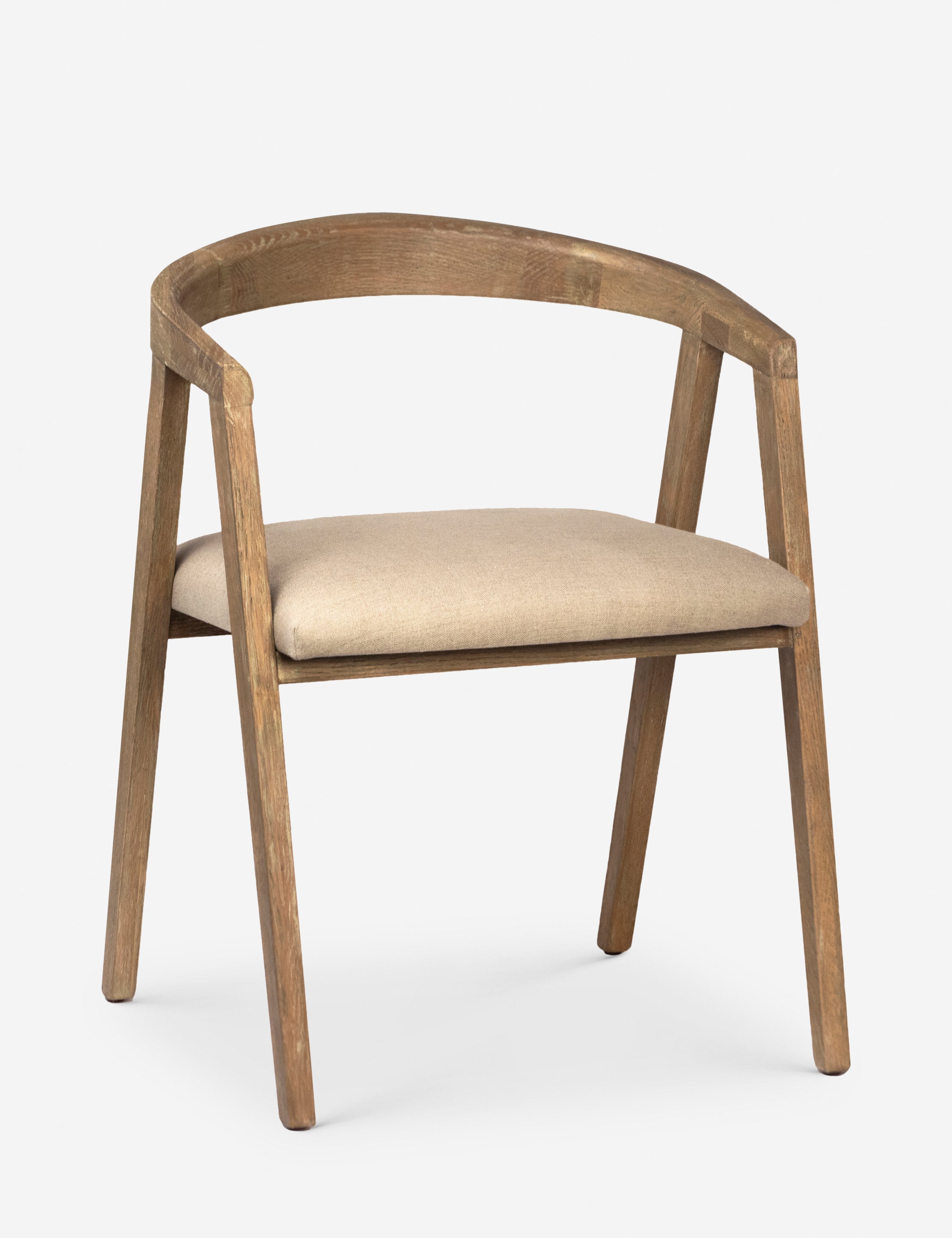 Cassidy Dining Chair - Modern Wooden Dining Chair with Upholstered Seat - Perfect for Kitchen, Dining Room, and Home Office Use