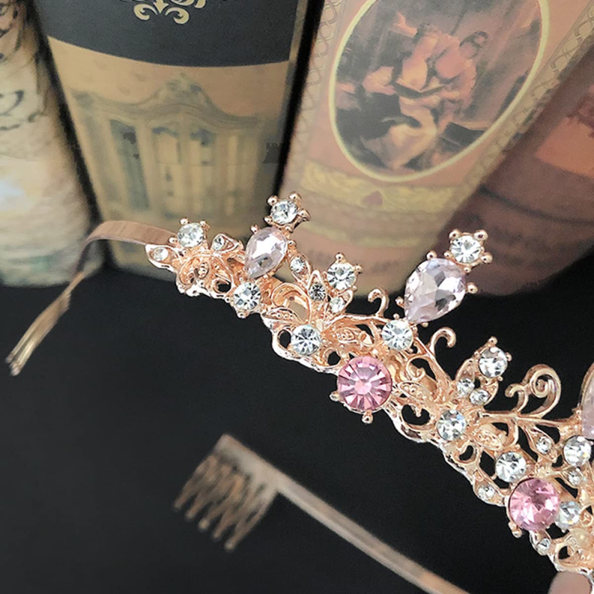 Princess Crown Tiara for Women & Girls - Wedding, Birthday Hair Accessories