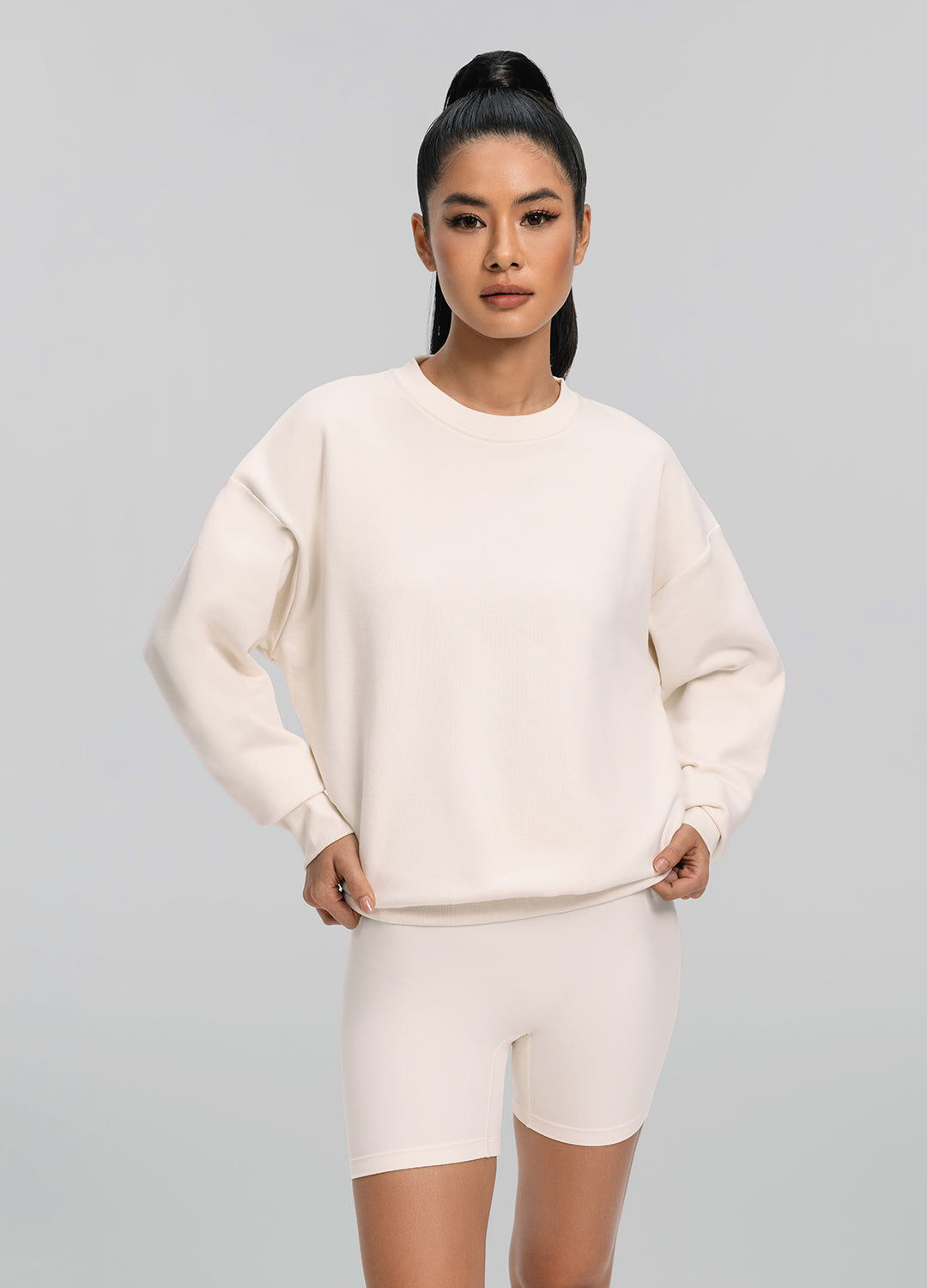 Comfortable Everyday Active Sweatshirt for Women & Men - Soft Breathable Pullover for Gym, Running, Yoga & Casual Wear