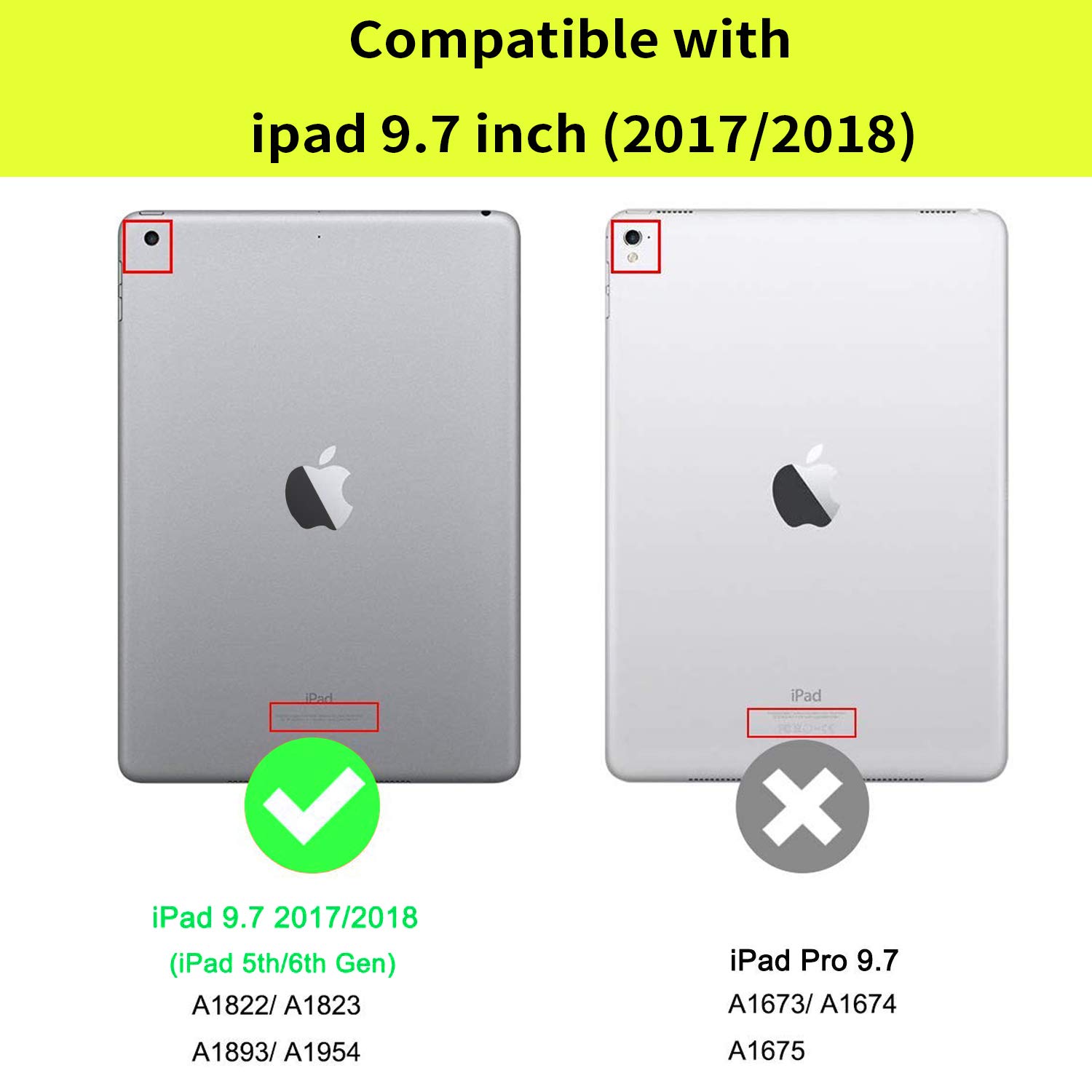 Premium iPad 9.7 Case (2018/2017) 6th/5th Generation - Adjustable Non-Slip Folio Stand with Auto Wake/Sleep Smart Cover for Apple iPad 6/5 & iPad Air 1/2 - Bible Verse Isaiah 41:10 Design - Perfect for Work, Study & Travel Protection