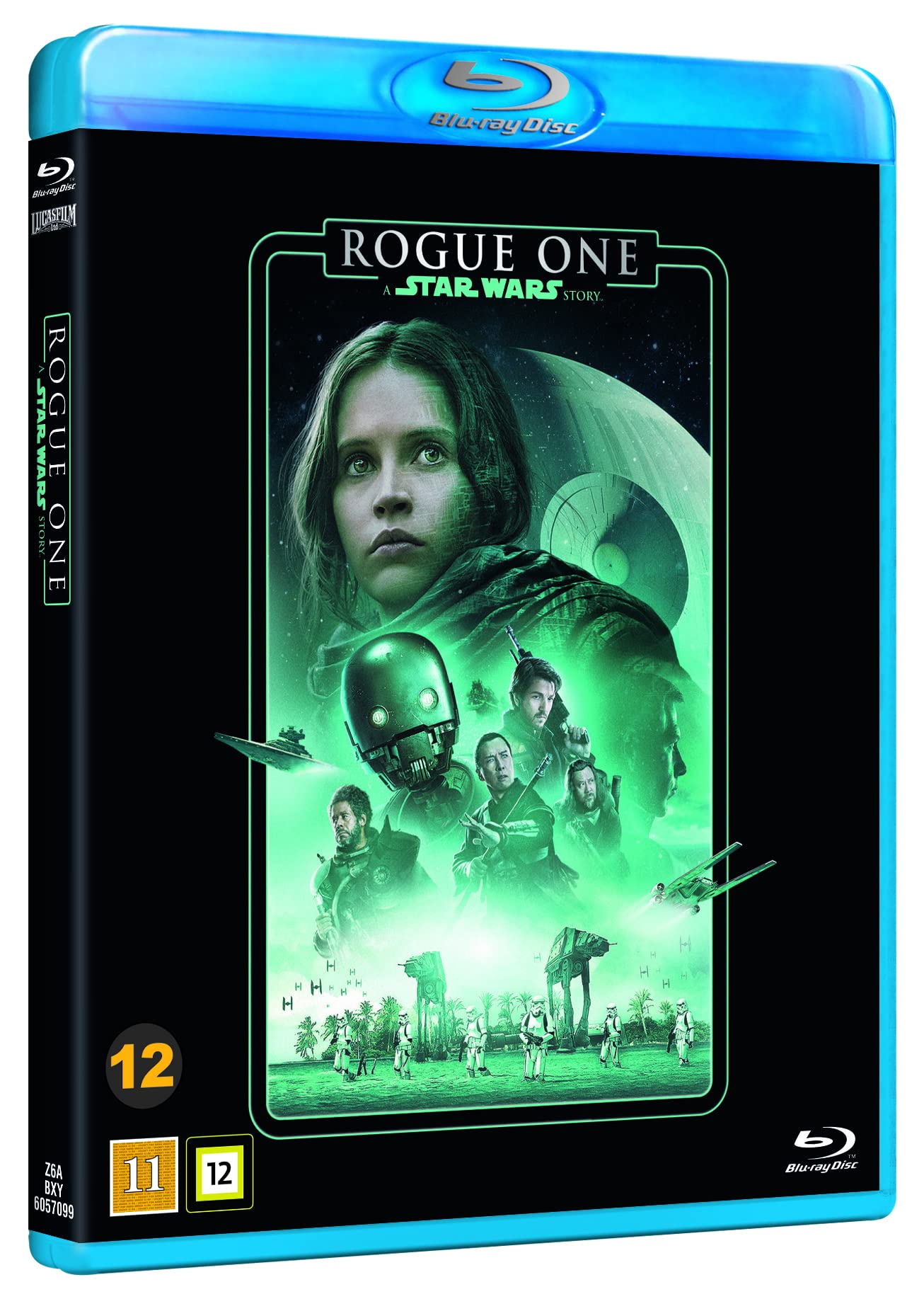 Rogue One: A Star Wars Story Blu-ray - Standard Edition | Sci-Fi Adventure Movie for Star Wars Fans & Collectors | Perfect for Movie Nights & Gifts