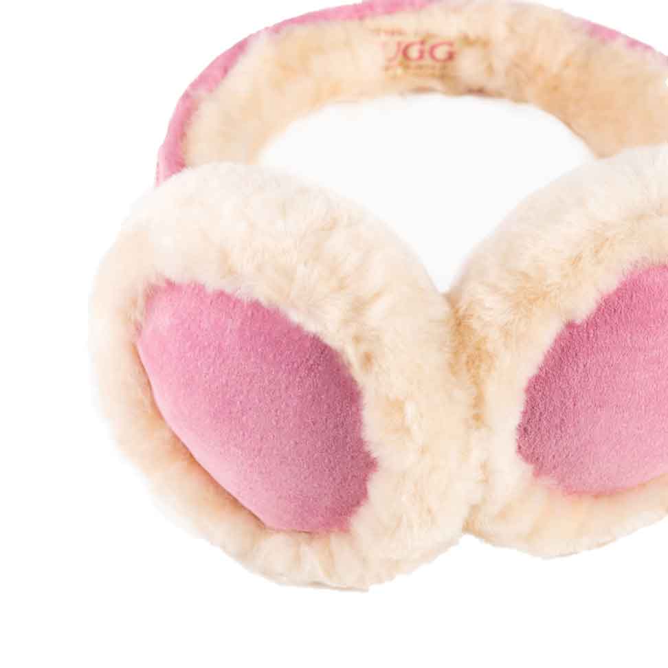 UGG Earmuffs for Women & Men - Soft Fleece Winter Ear Warmers - Cozy & Comfortable for Cold Weather, Outdoor Activities, and Snow Sports