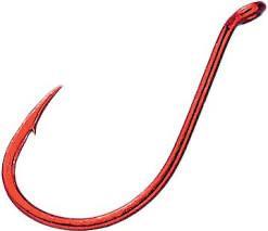 Gamakatsu Octopus Hooks - Premium Red Fishing Hooks for Saltwater & Freshwater - Ideal for Squid, Octopus, and Bait Fishing