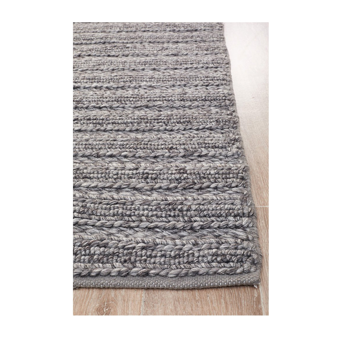 Harvest 801 Steel Rug - Durable Indoor/Outdoor Area Rug for Living Room, Bedroom, Patio - Non-Slip, Stain-Resistant, Easy to Clean - Perfect for Home Decor & High Traffic Areas