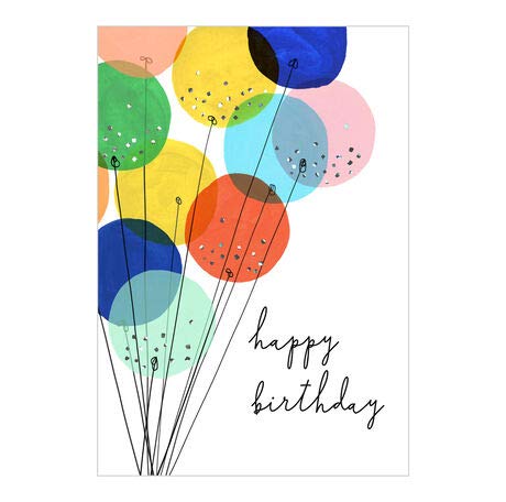 Hallmark Business Birthday Cards for Employees - Chic Balloon Bouquet Design (Pack of 100 Bulk Greeting Cards) | Perfect for Office Celebrations, Coworker Appreciation & Corporate Gifting