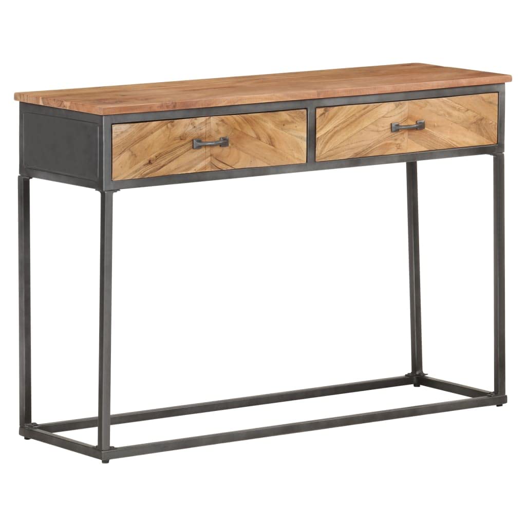 Rustic Farmhouse Console Table - 43.3