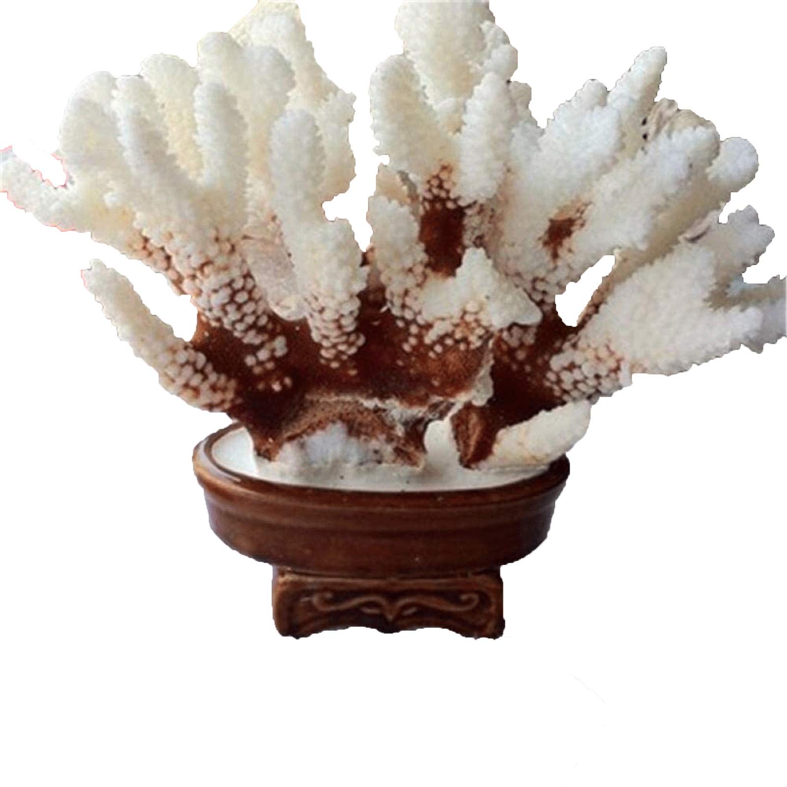 Handiya White Coral Bonsai Sculpture - Elegant Home & Office Decor, Wedding Gift, Wine Cabinet Accent | Perfect for Living Room, Feng Shui Decor & Luxury Interior Design