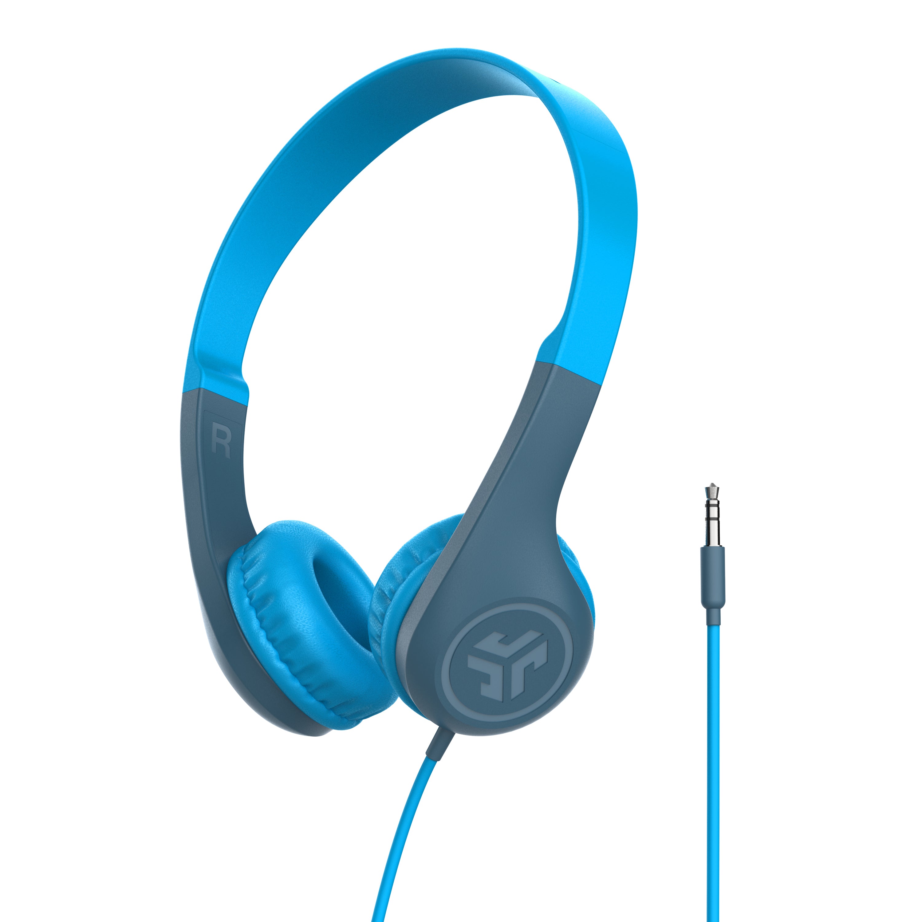 JBuddies Pop Wired Kids Headphones - Volume Limited Safe Headphones for Children, Toddler Headphones with Fun Colors - Perfect for School, Travel & Online Learning