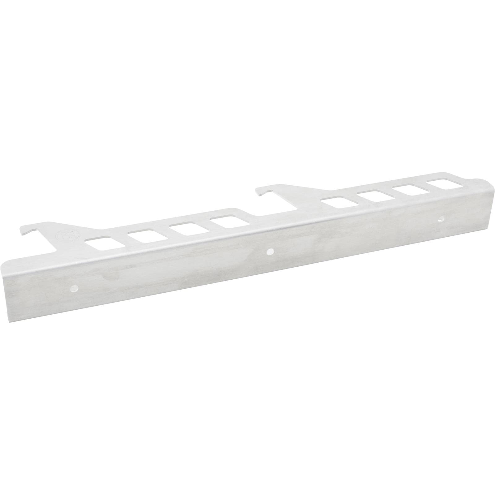 Speedway Motors Jack Stand Storage Rack - Wall Mounted Aluminum Holder for 2-12 Ton Jack Stands (Set of 2) | .125-Inch Thick, Laser Cut, Durable & Lightweight | Easy Installation | Perfect for Garage Organization & Auto Repair Shops