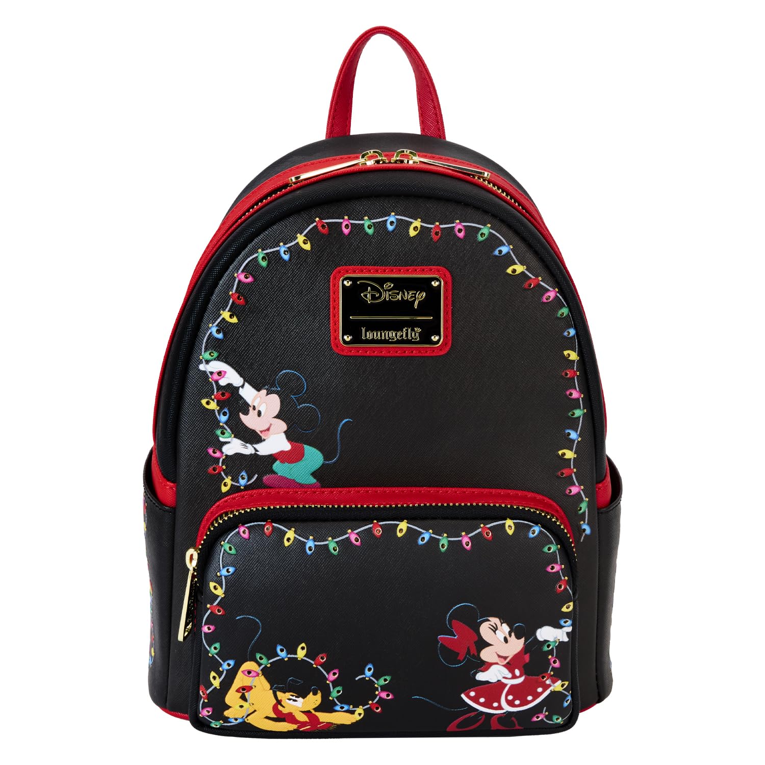 Disney Mickey Mouse Light Up Mini Backpack - Loungefly Official - Perfect for Cosplay, Theme Parks & Collectors