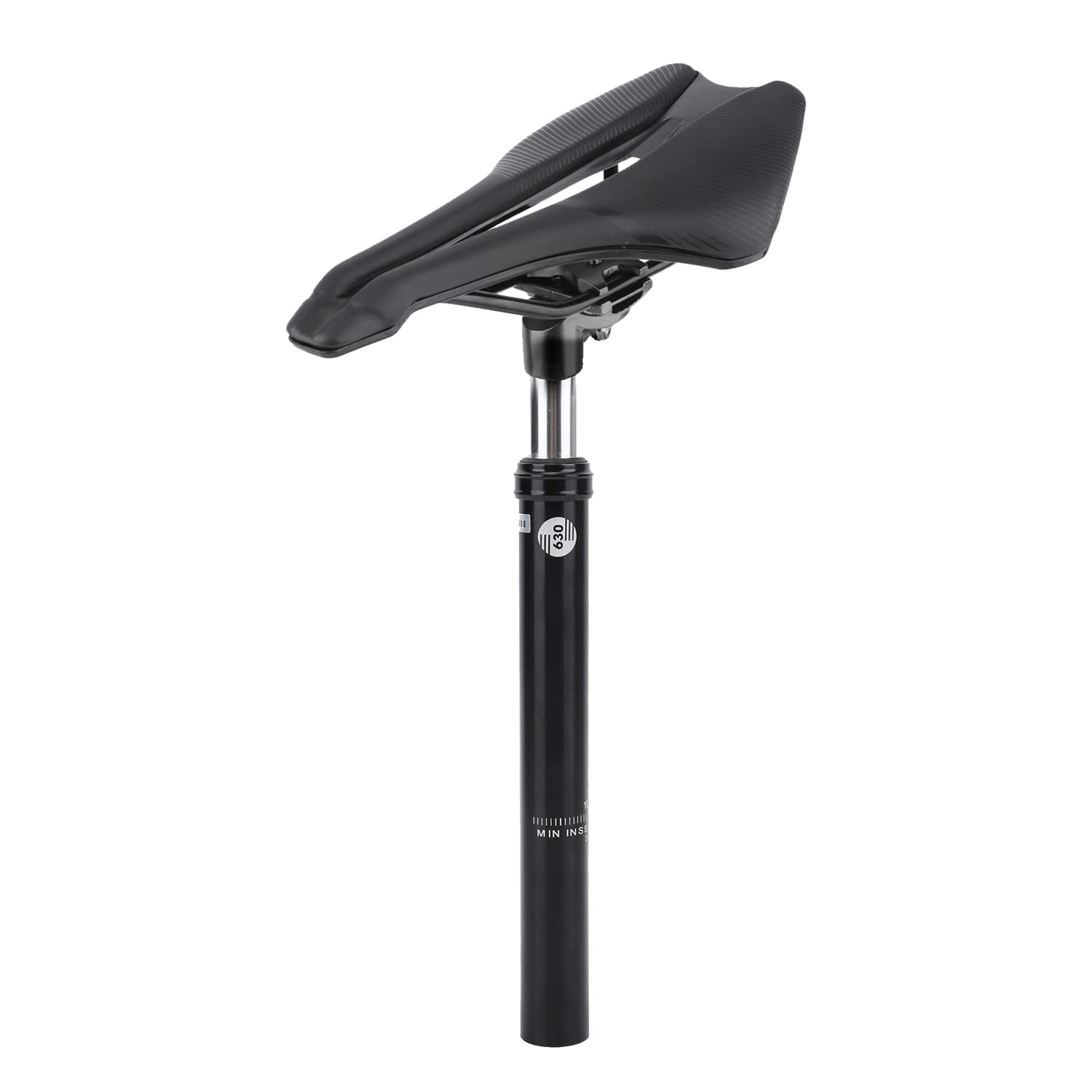 **Tissting 335mm/13.2 Inch Adjustable Aluminum Alloy Bike Shock Absorber Seatpost - Hydraulic Suspension for Mountain, Road & Agent Bikes - Perfect for Off-Road Trails & Long-Distance Cycling**