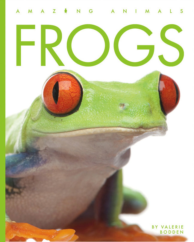 Frogs Book 9781640265646 - Educational Wildlife Guide for Kids & Nature Enthusiasts - Perfect for Classroom Learning & Home Library