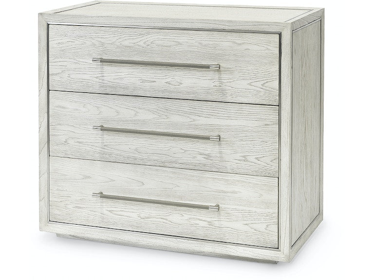 Santa Monica Bedside Chest - Modern Nightstand with Drawers for Bedroom, Home Decor & Storage - Perfect for Small Spaces, Apartments & Guest Rooms