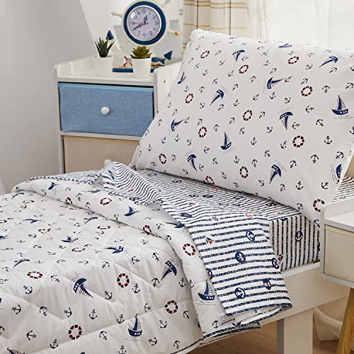 Navy White Nautical