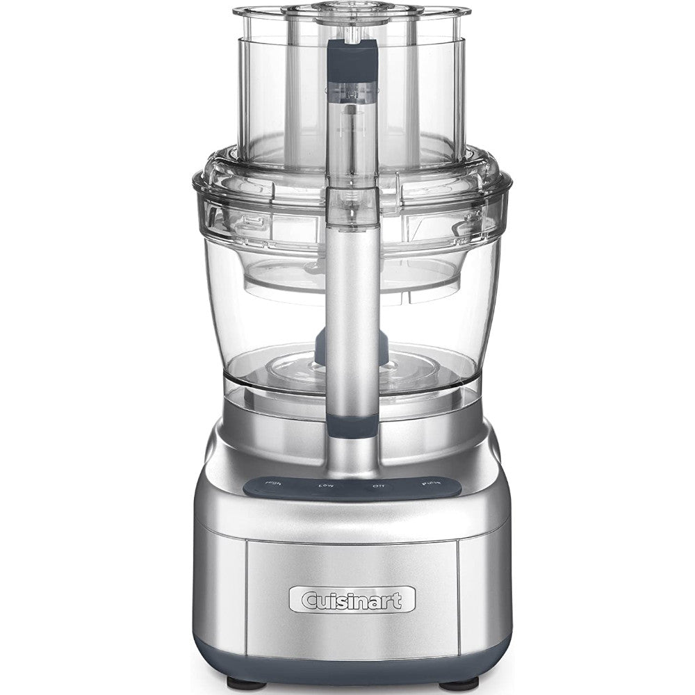 CUISINART Elemental 13 Cup Food Processor with Dicing Kit - Powerful 800W Motor for Chopping, Slicing & Shredding - Perfect for Meal Prep, Baking & Large Family Cooking (FP-13DSV)