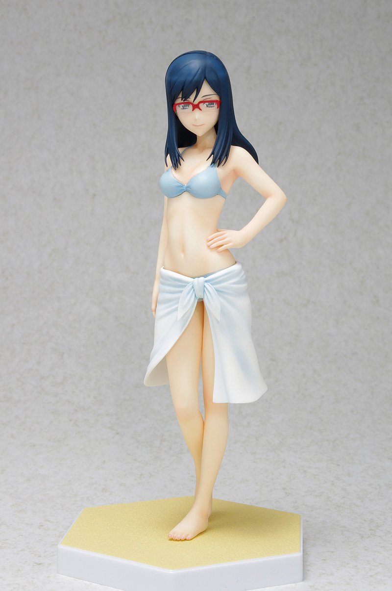 Wave Beach Queens Tsuruko 1/10 Scale PVC Figure - Anime Collectible for Display & Decoration - Perfect for Anime Fans, Home Decor, and Gift Giving