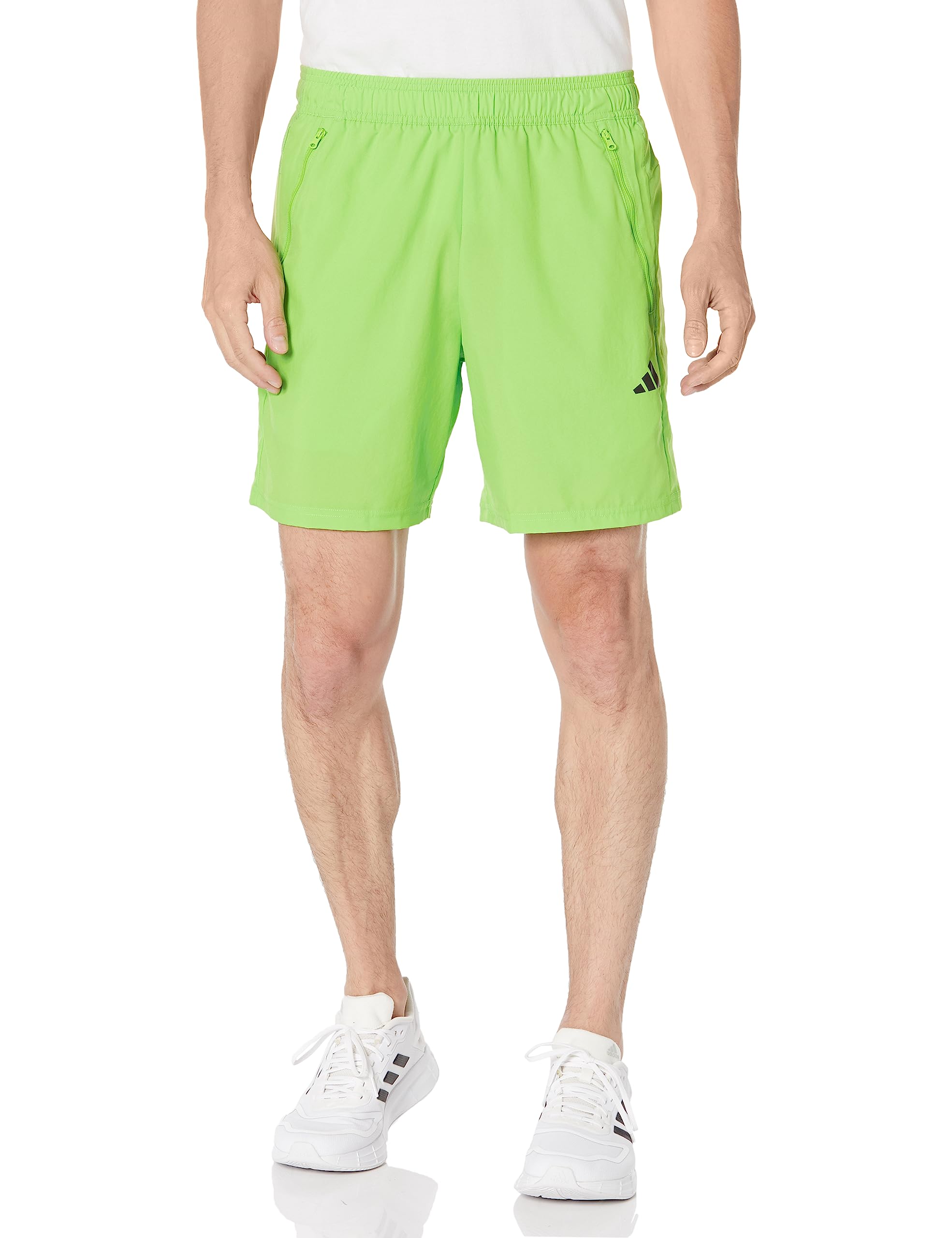 Adidas Men's Essentials Woven Training Shorts - Lightweight Gym Workout Shorts for Running, Basketball & Casual Wear