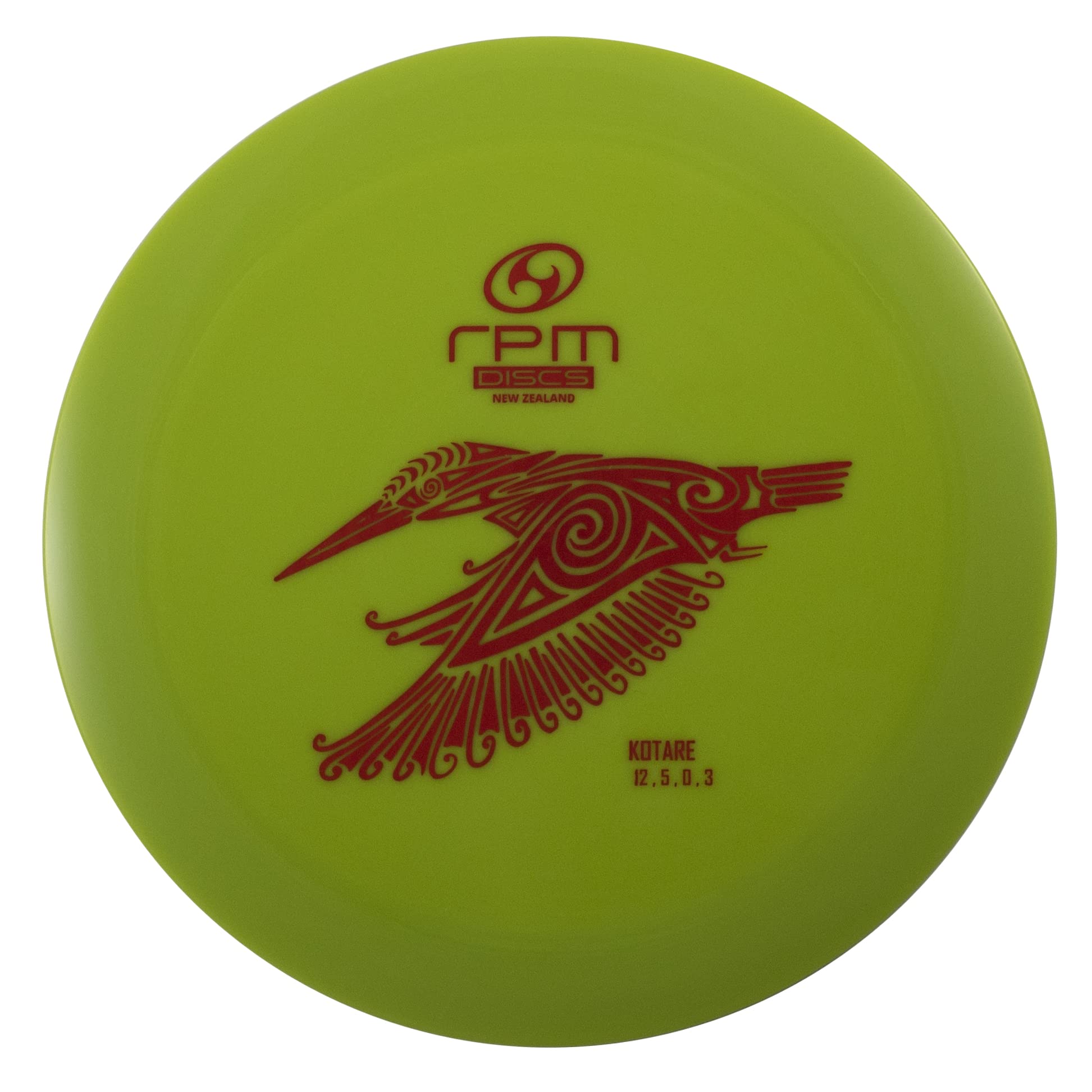 RPM Discs Kotare Atomic Plastic Distance Driver Golf Disc - Advanced Disc Golf for Long Throws | Perfect for Tournament Play & Outdoor Sports (Green, Stamp Color & Weight May Vary)