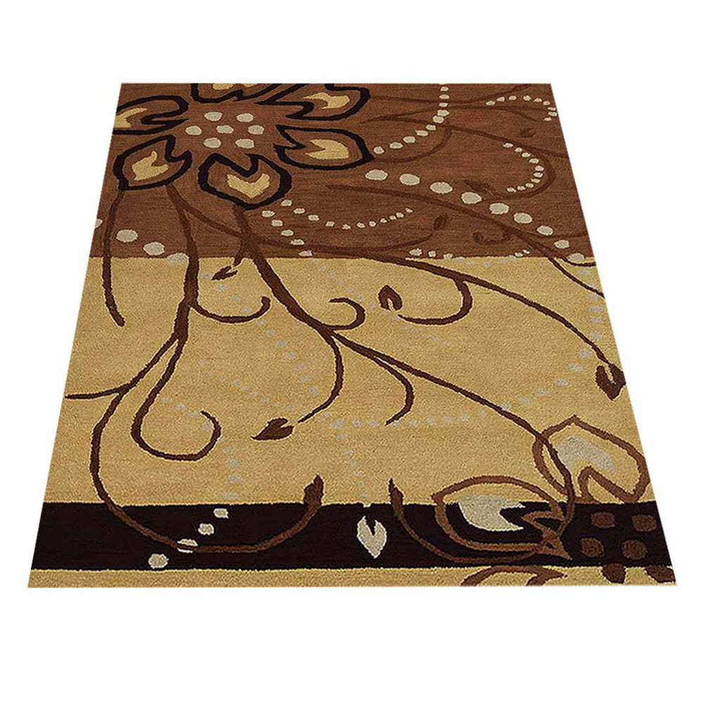Premium Scabiosa Hand-Tufted Wool Rug – Soft & Durable Non-Slip Area Rug for Living Room, Bedroom, or Nursery – Boho Chic Home Decor