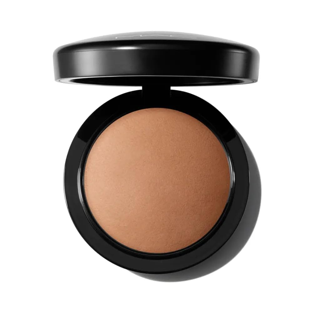 MAC Mineralize Skinfinish Natural Finish Powder - Dark Tan | Oil-Control & Long-Lasting Makeup for Flawless Complexion | Perfect for Daily Wear & Special Occasions