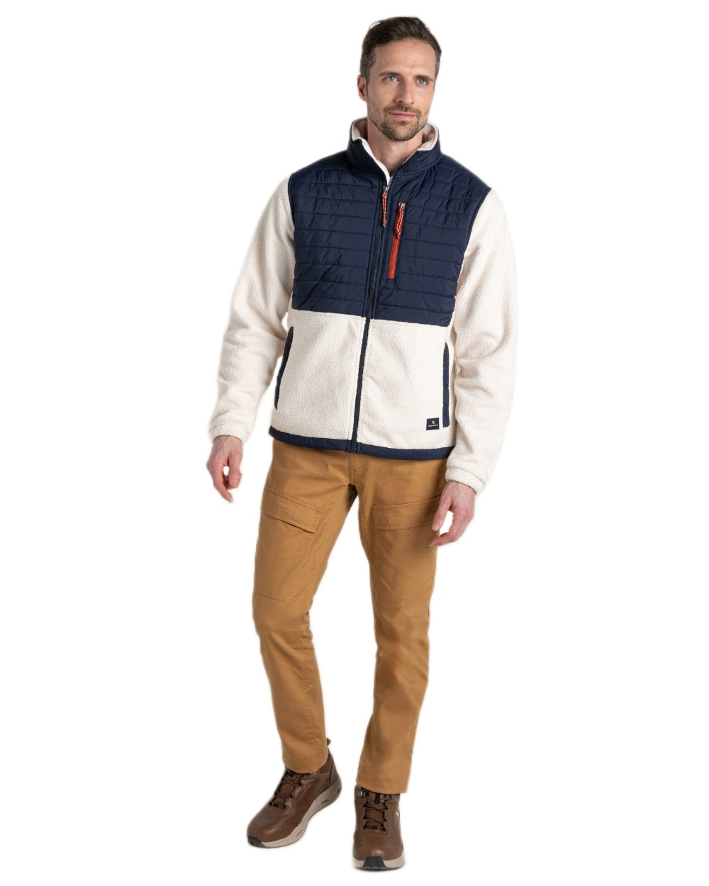 Craghoppers Men's Montadale Insulated Hybrid Jacket - Lightweight Waterproof Outdoor Jacket for Hiking, Camping & Travel