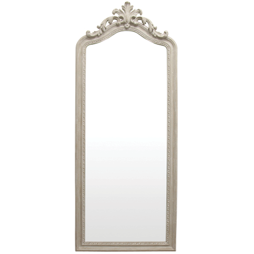 Royale Full Length Mirror - Elegant Floor Mirror for Home Decor, Bedroom, Dressing Room & Vanity | 60