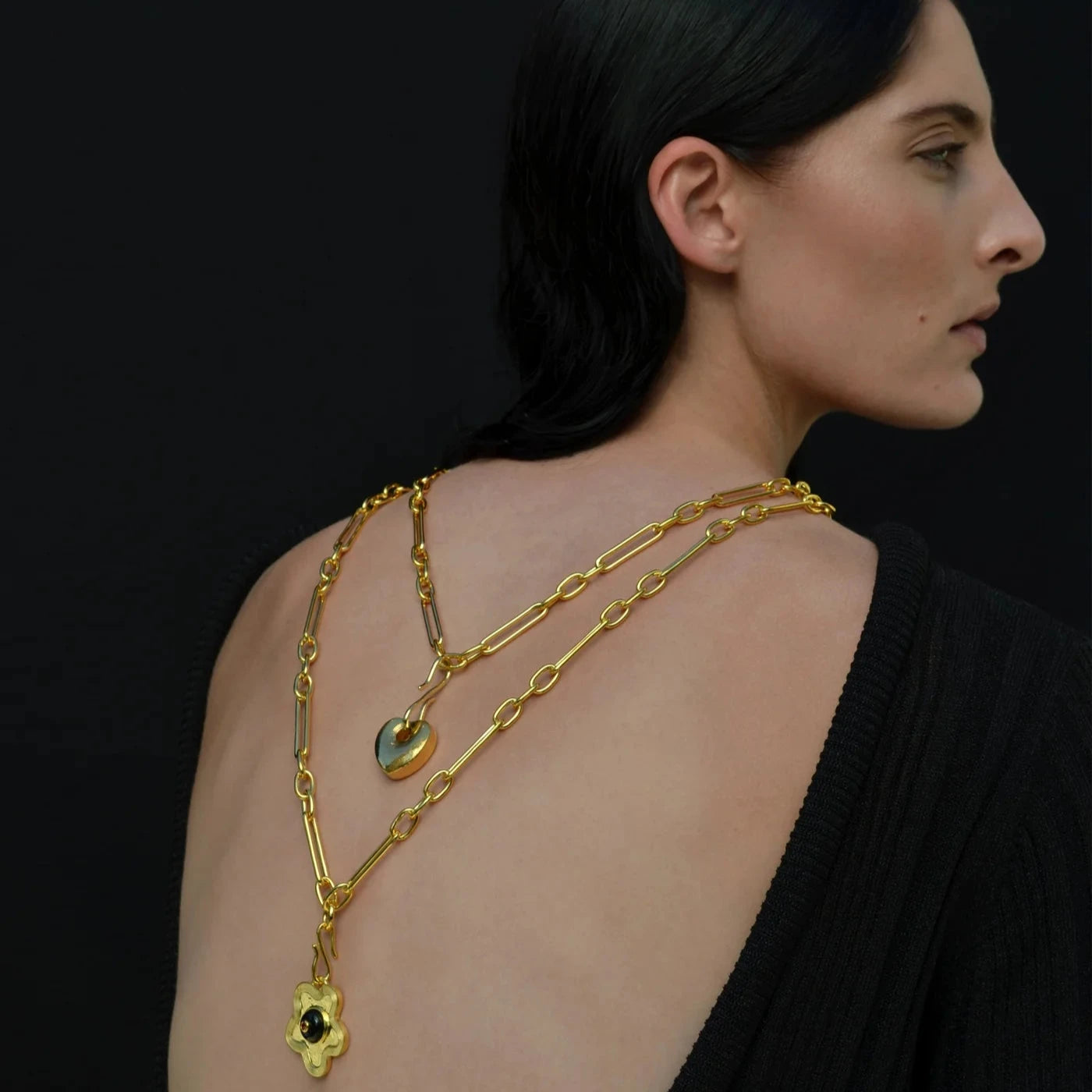 Venice Chain Necklace for Women - Elegant Gold Plated Stainless Steel Jewelry for Everyday Wear & Special Occasions
