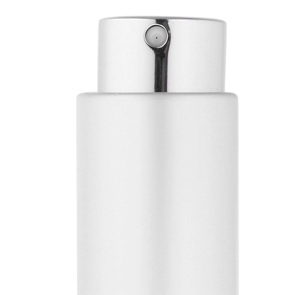 15ml Portable Silver Perfume Atomizer Bottle - Travel-Friendly Refillable Spray for Women | Perfect for On-the-Go Touch Ups, Gym Bag & Makeup Kit