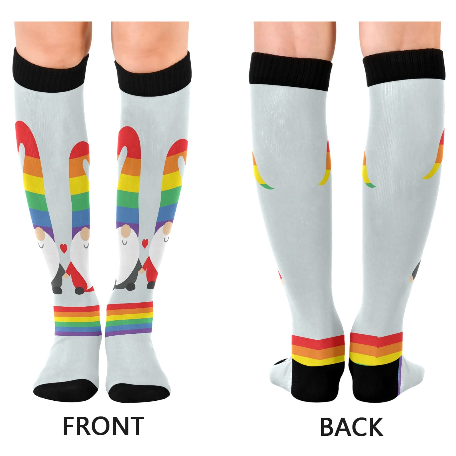 Fisyme Unisex Thermal Compression Socks for Running, Hiking & Cycling - Breathable, Comfortable & Supportive Athletic Crew Socks for Men & Women - Perfect for Workouts, Outdoor Sports & Daily Wear